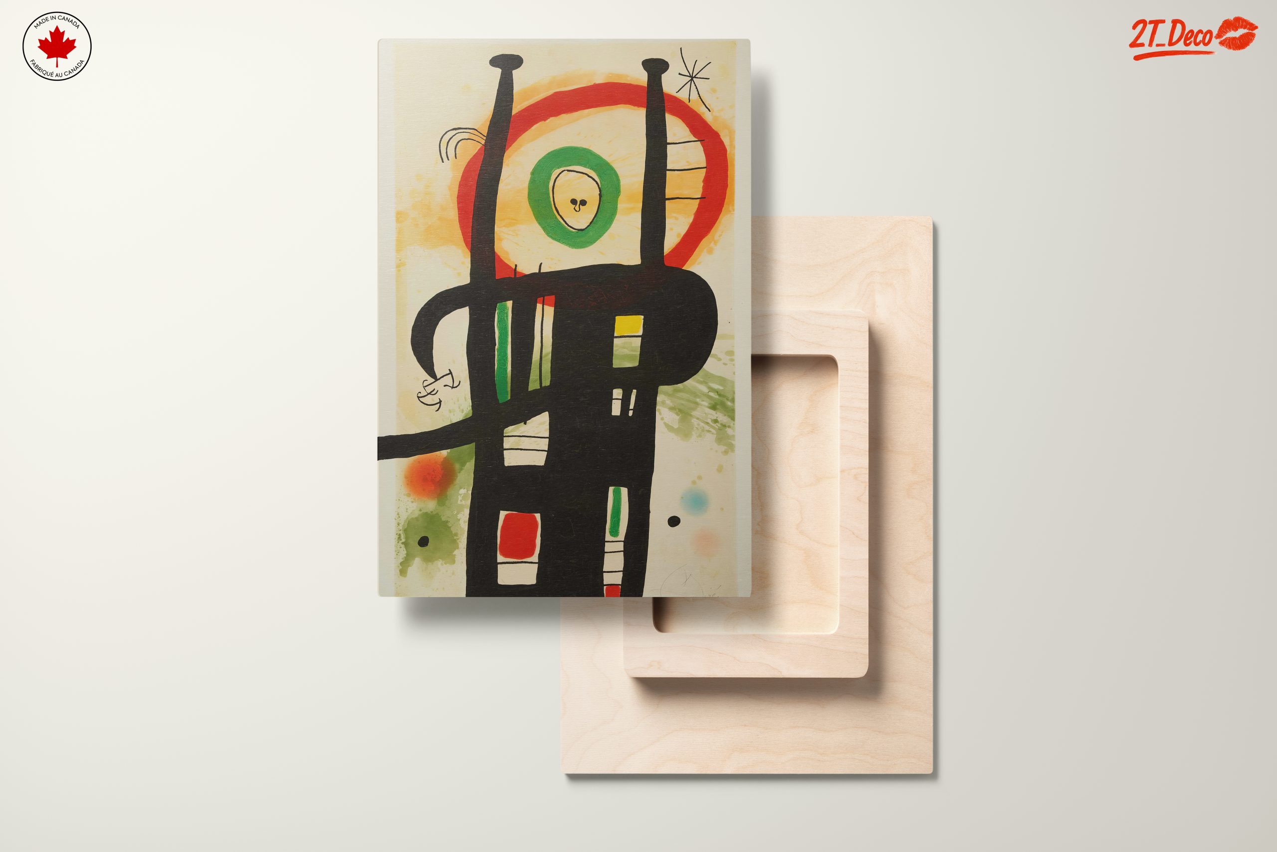 Vibrant Abstract Composition with Colorful Shapes - Image 11