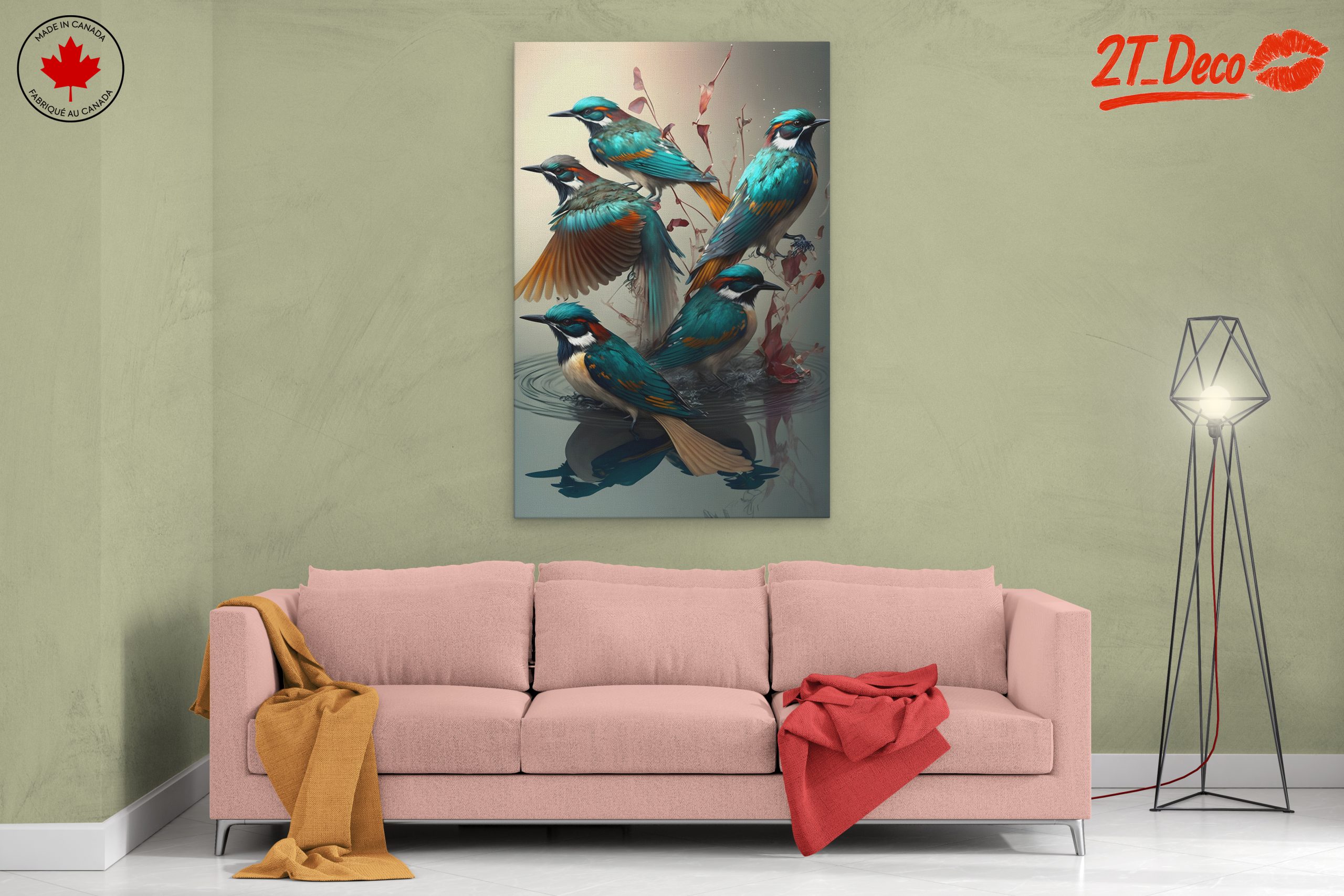 Vibrant Birds in a Natural Setting - Image 2