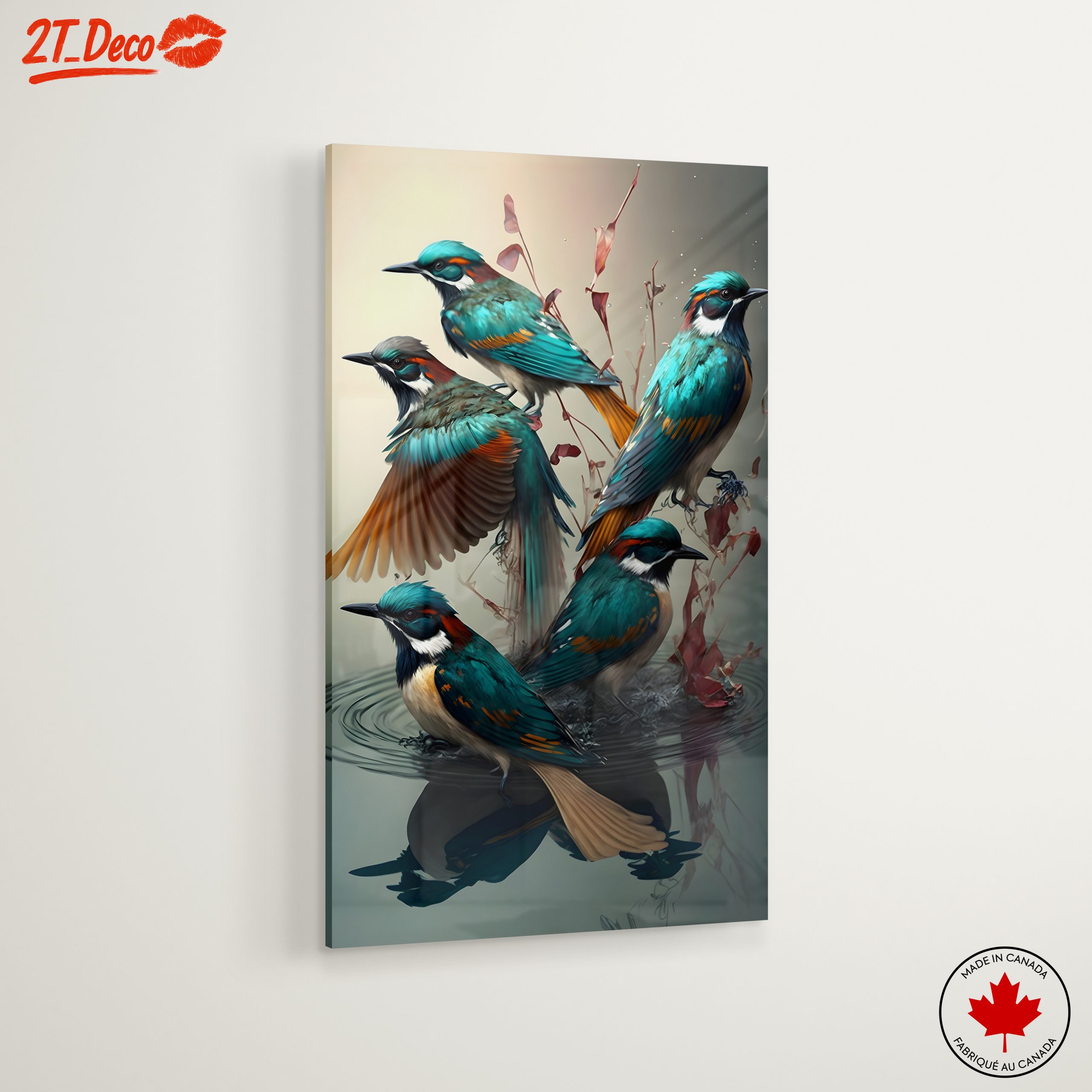 Vibrant Birds in a Natural Setting - Image 6