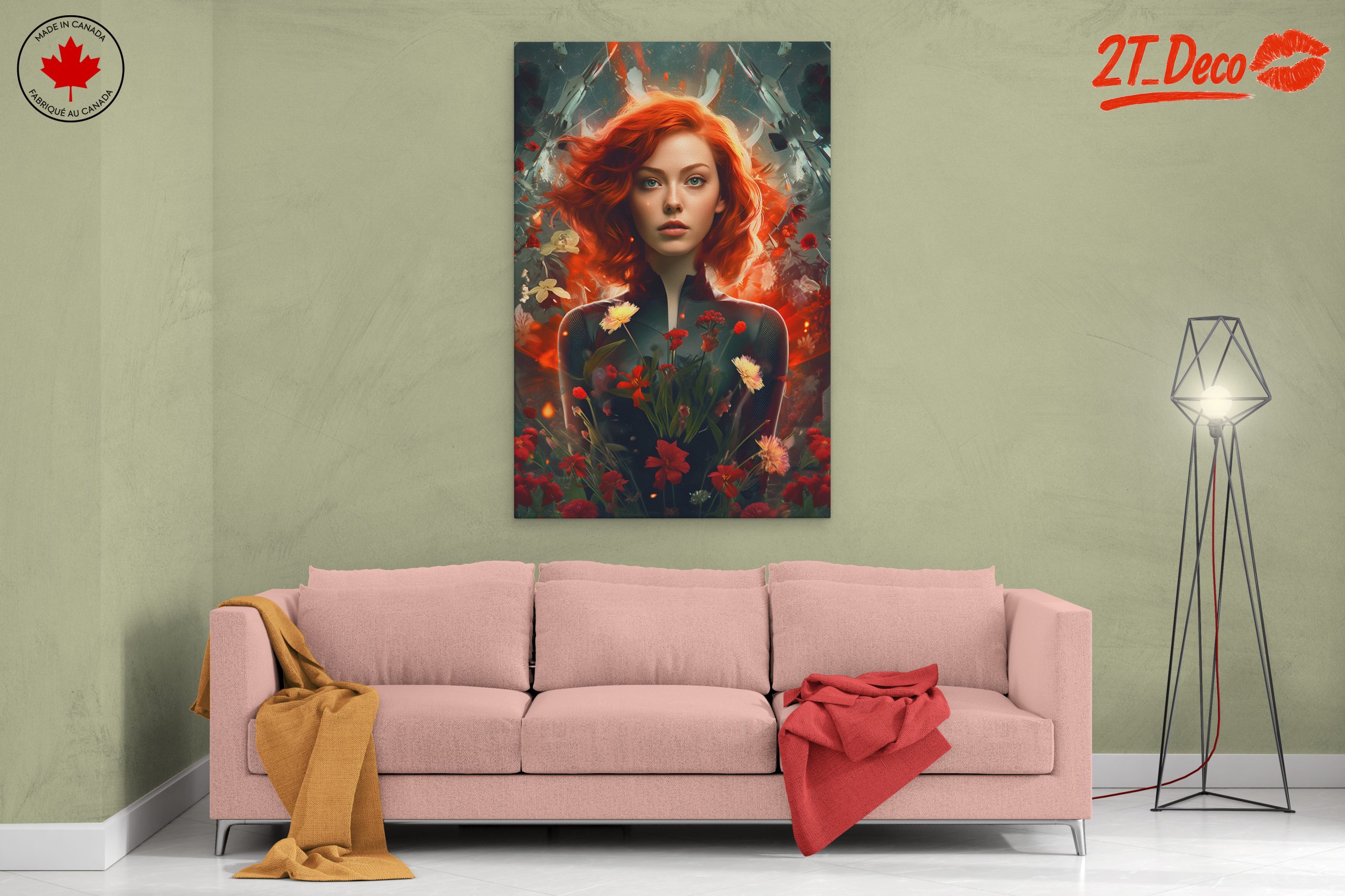 Floral Fantasy Character Art - Image 2