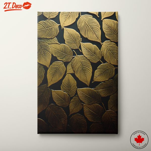 Golden Leaf Botanical Art