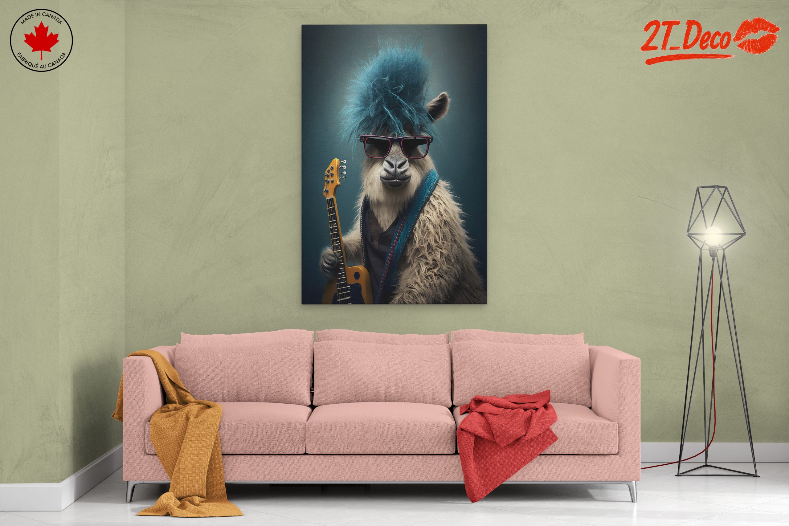 Rocking Animal with Electric Guitar - Image 2