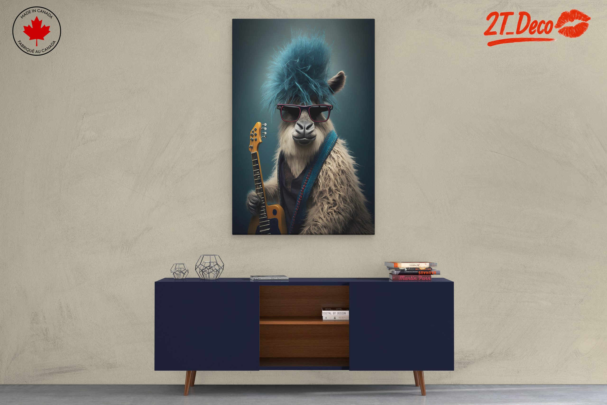 Rocking Animal with Electric Guitar - Image 3