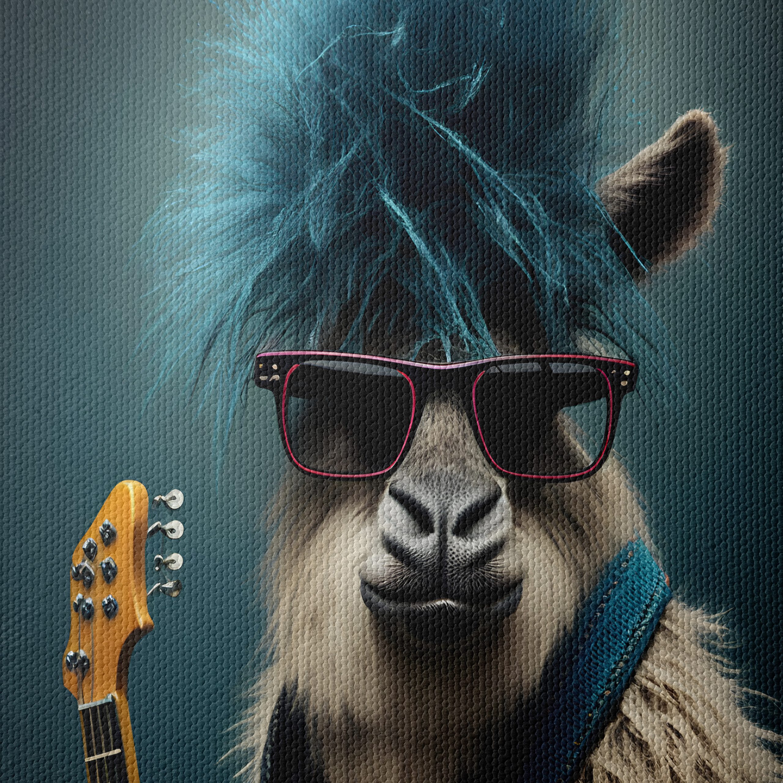 Rocking Animal with Electric Guitar - Image 4