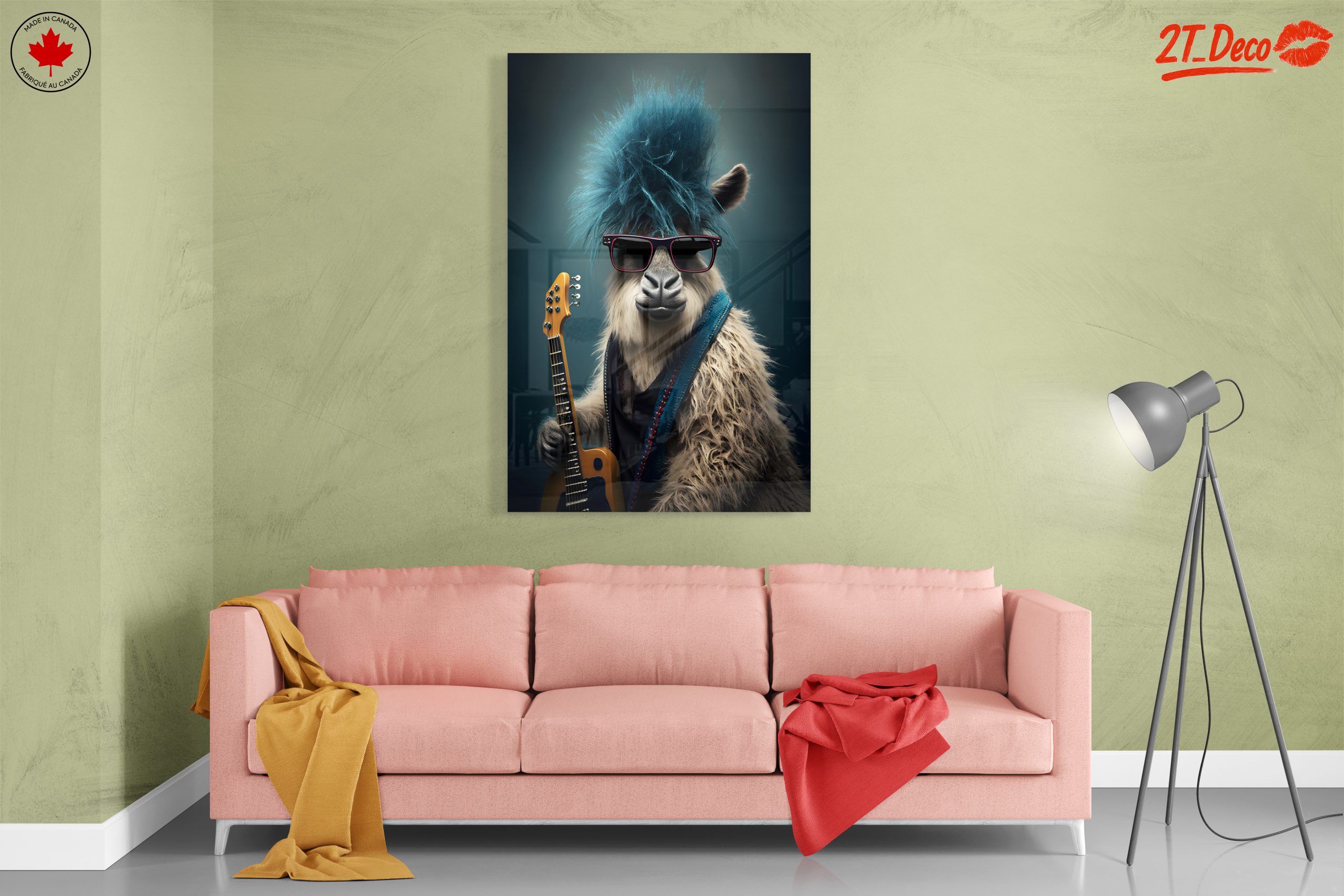 Rocking Animal with Electric Guitar - Image 7