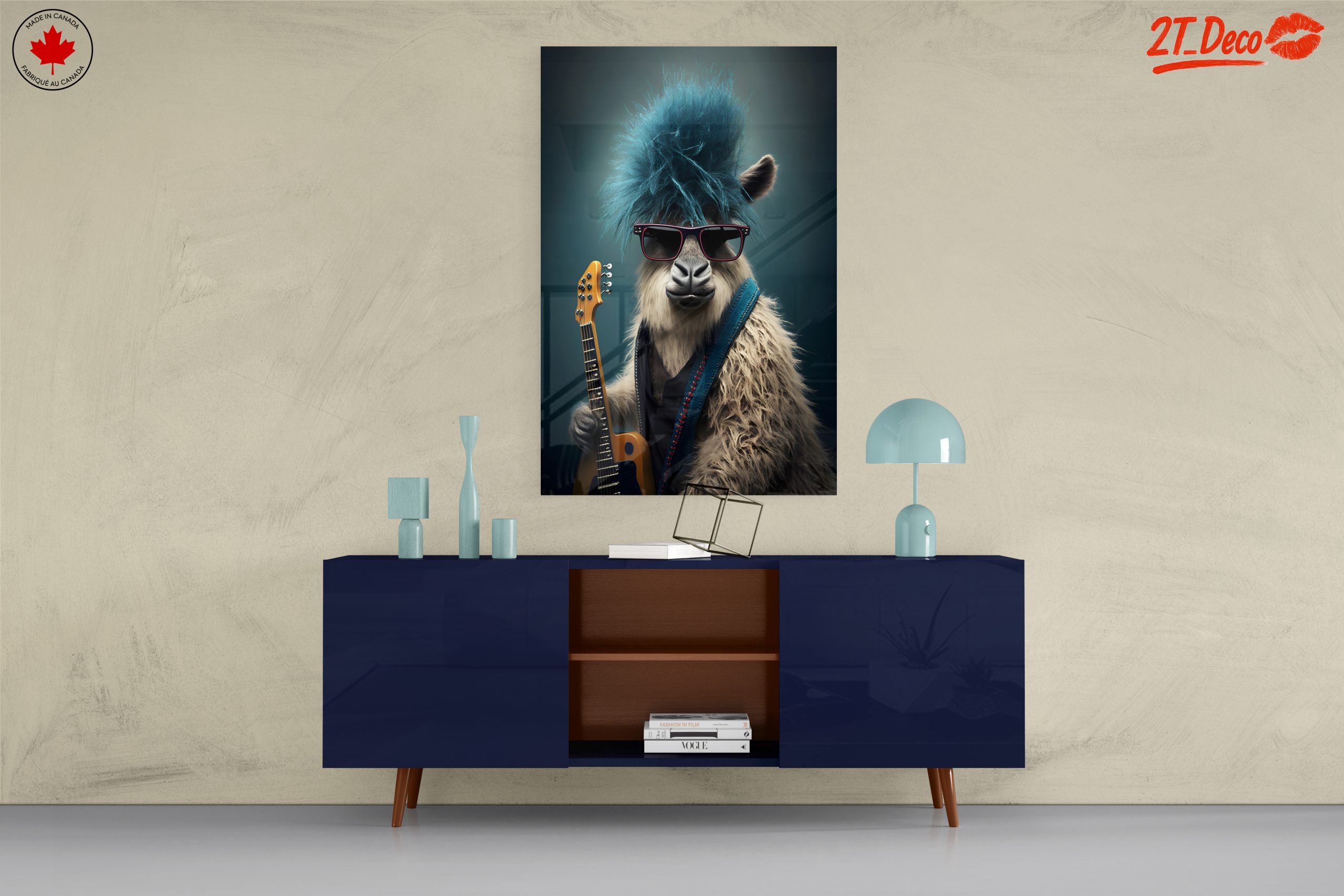 Rocking Animal with Electric Guitar - Image 8