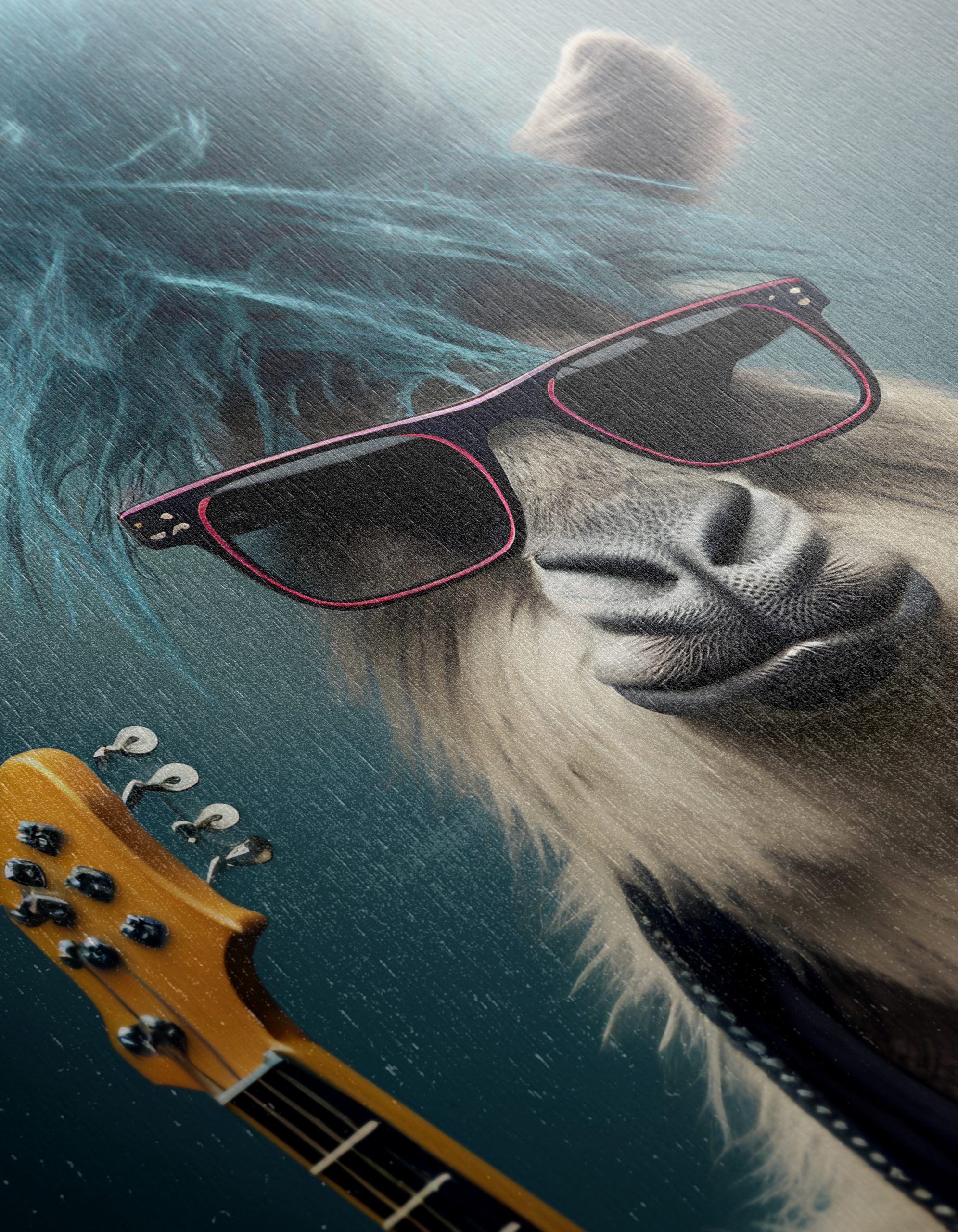 Rocking Animal with Electric Guitar - Image 12