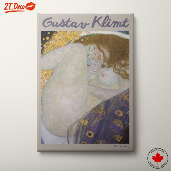 Gustav Klimt Danae Art