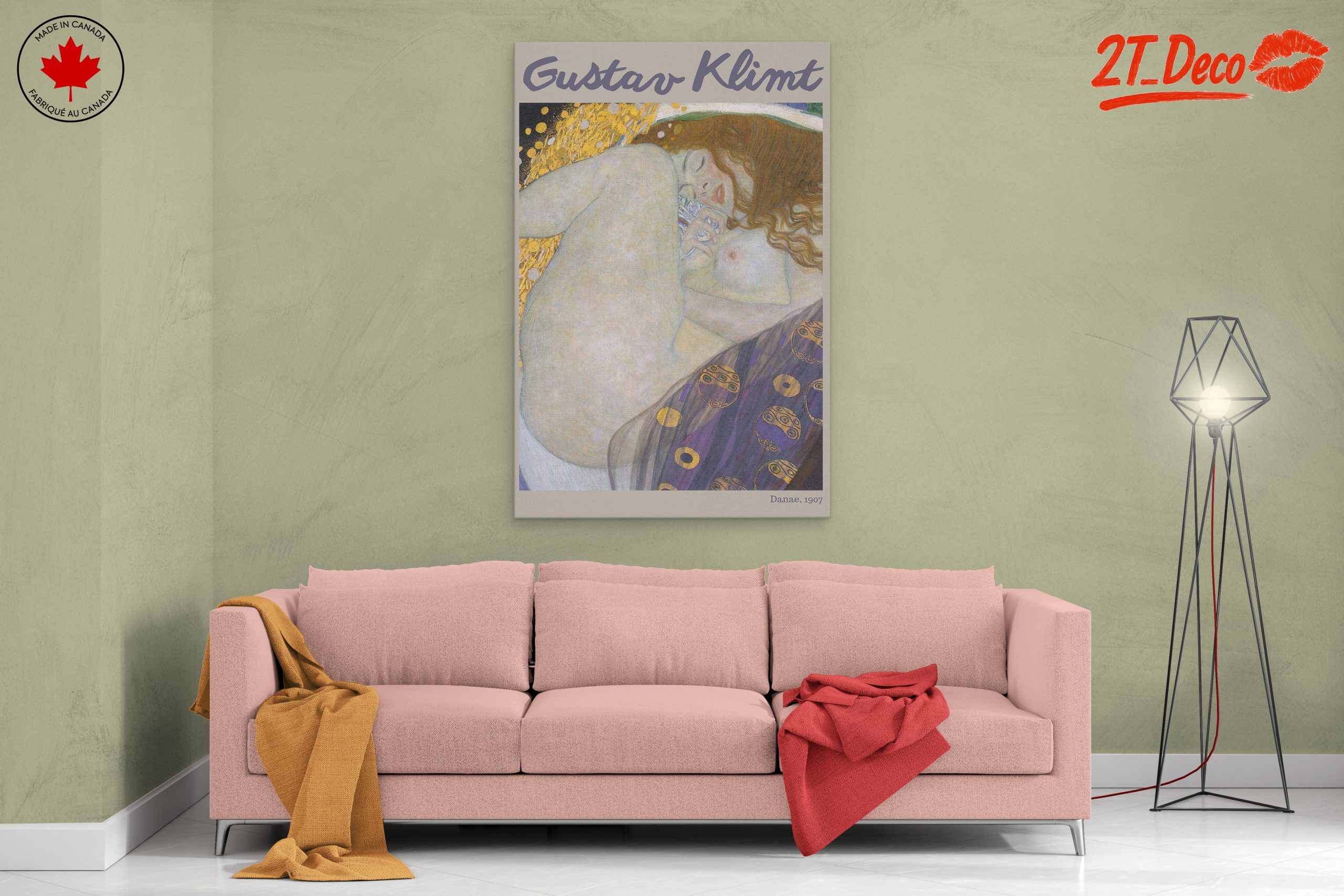 Gustav Klimt Danae Art - Image 2