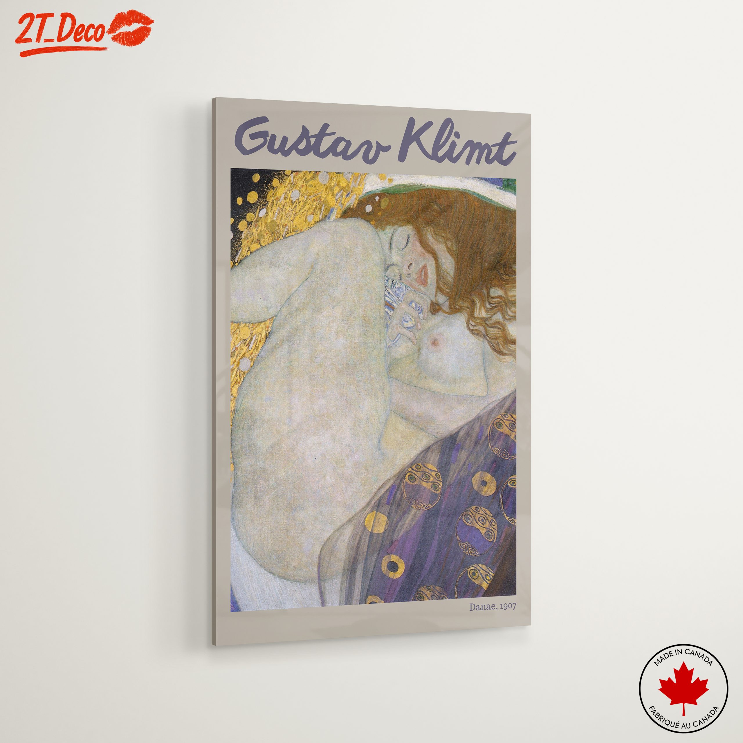 Gustav Klimt Danae Art - Image 6