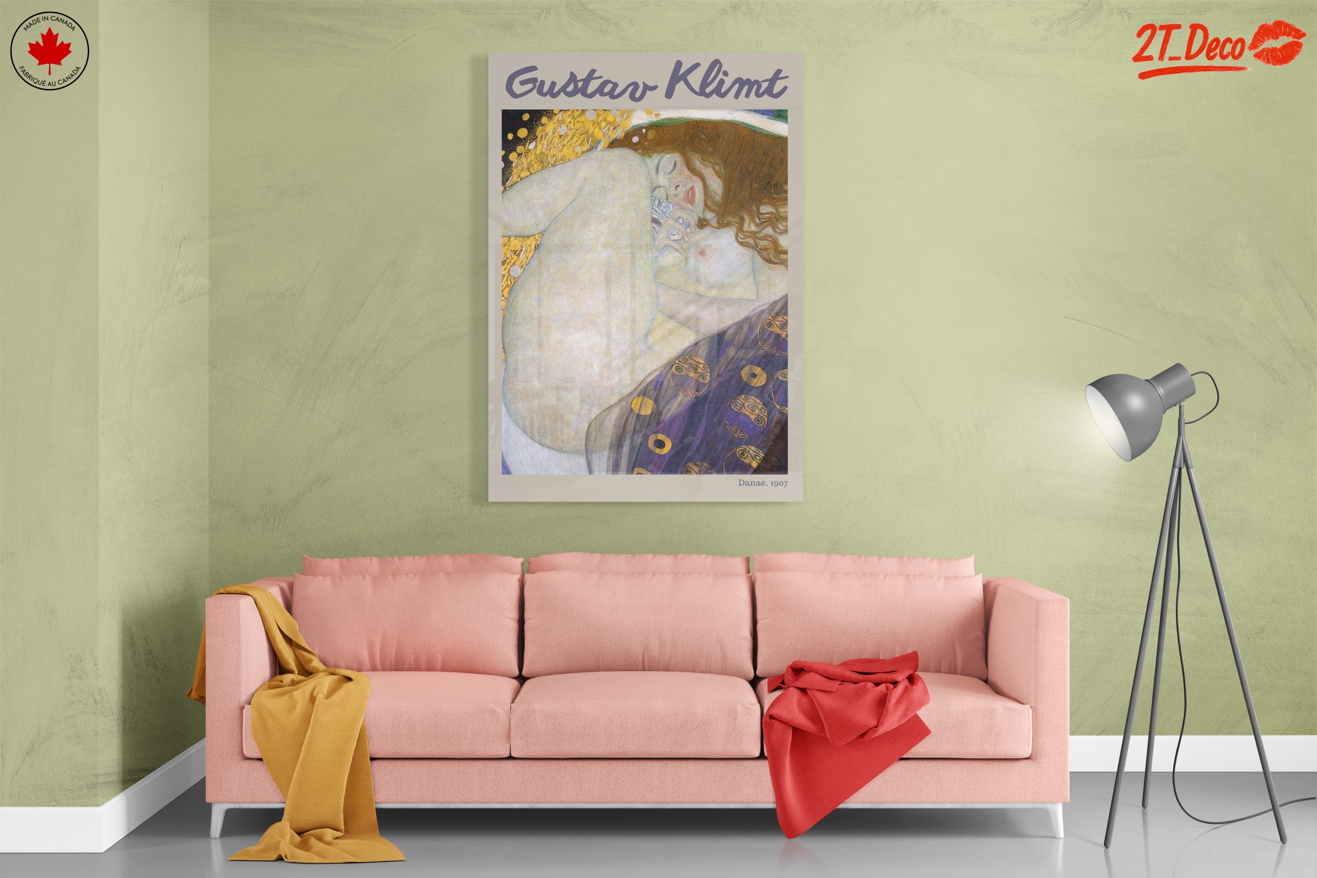 Gustav Klimt Danae Art - Image 7