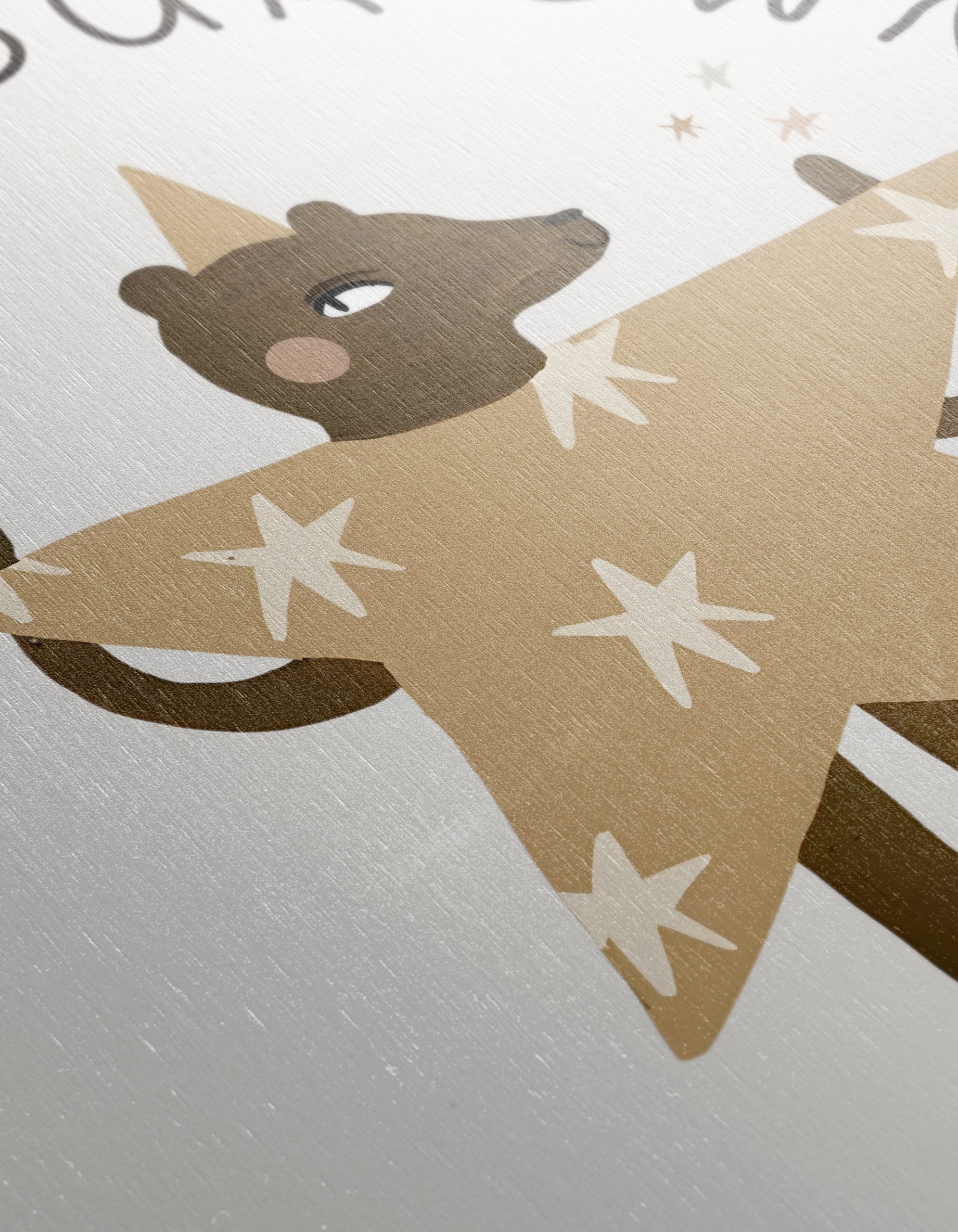 Whimsical Bear Making Magic Art - Image 12
