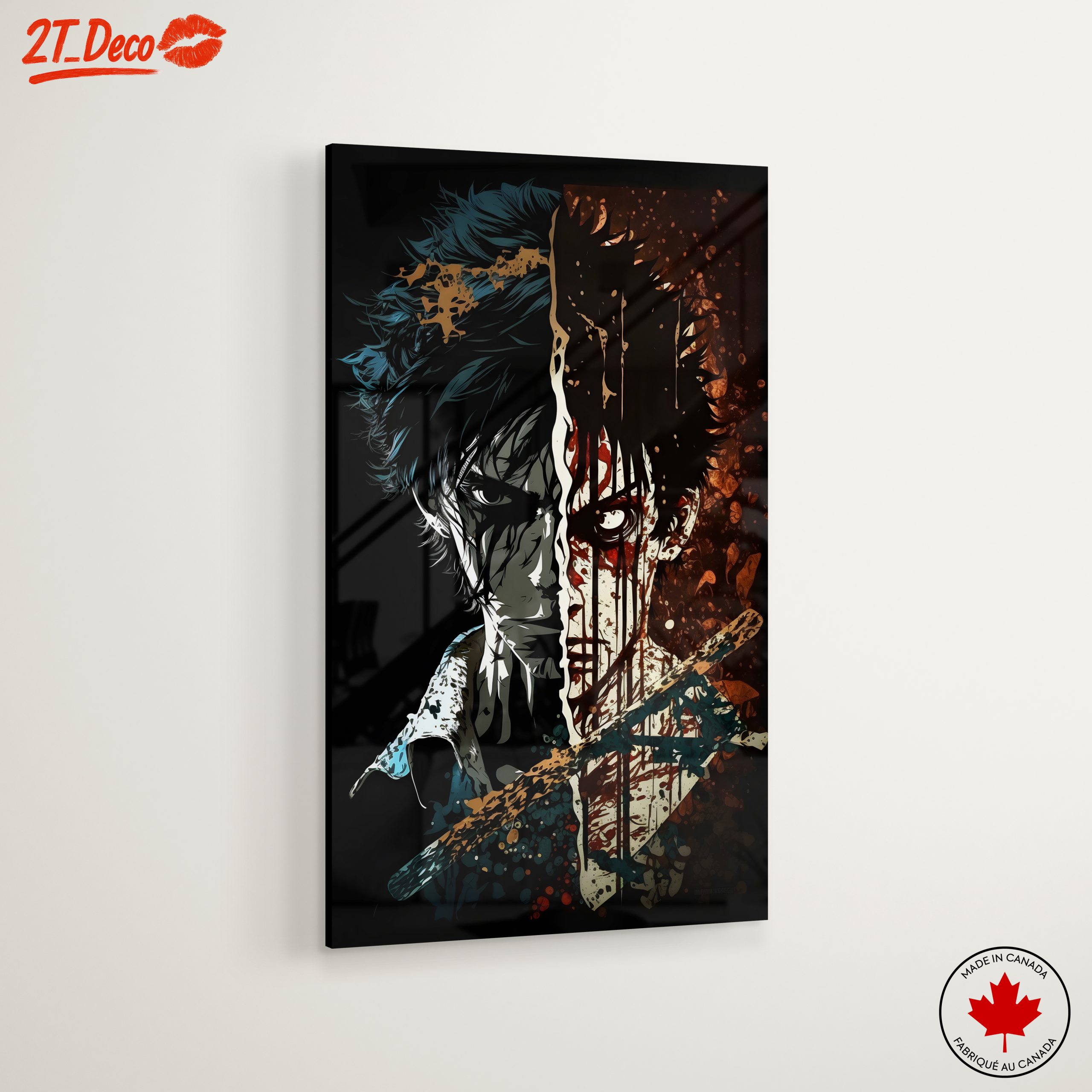 Demon Slayer Inspired Artistic Portrait - Image 6