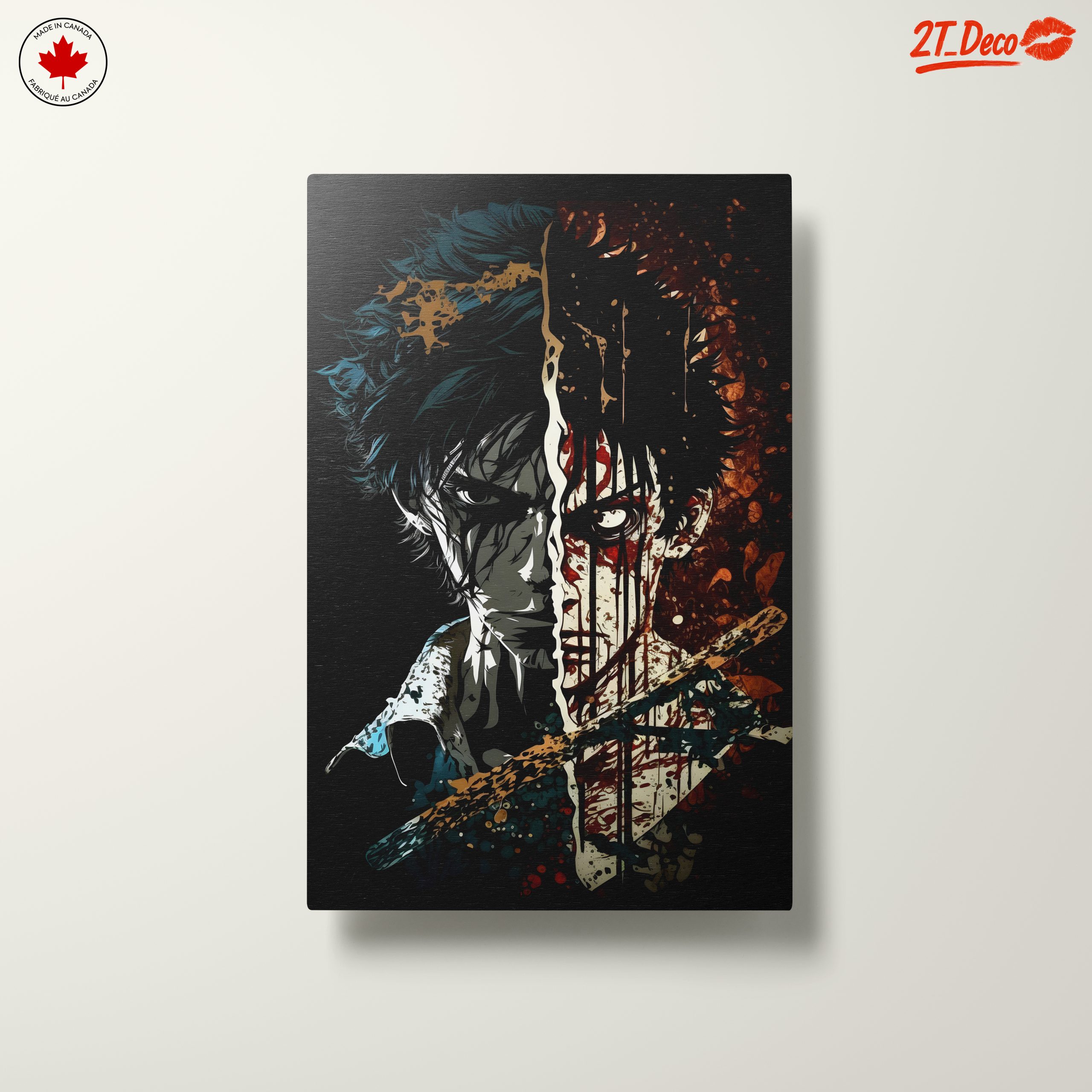Demon Slayer Inspired Artistic Portrait - Image 10