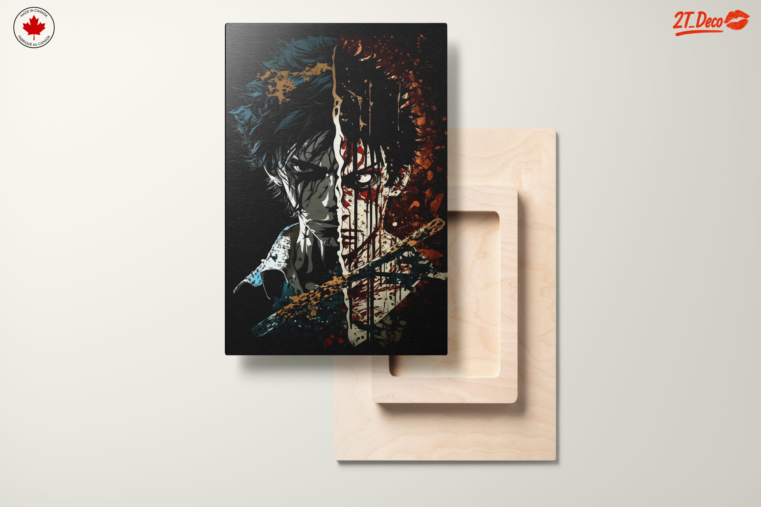 Demon Slayer Inspired Artistic Portrait - Image 11