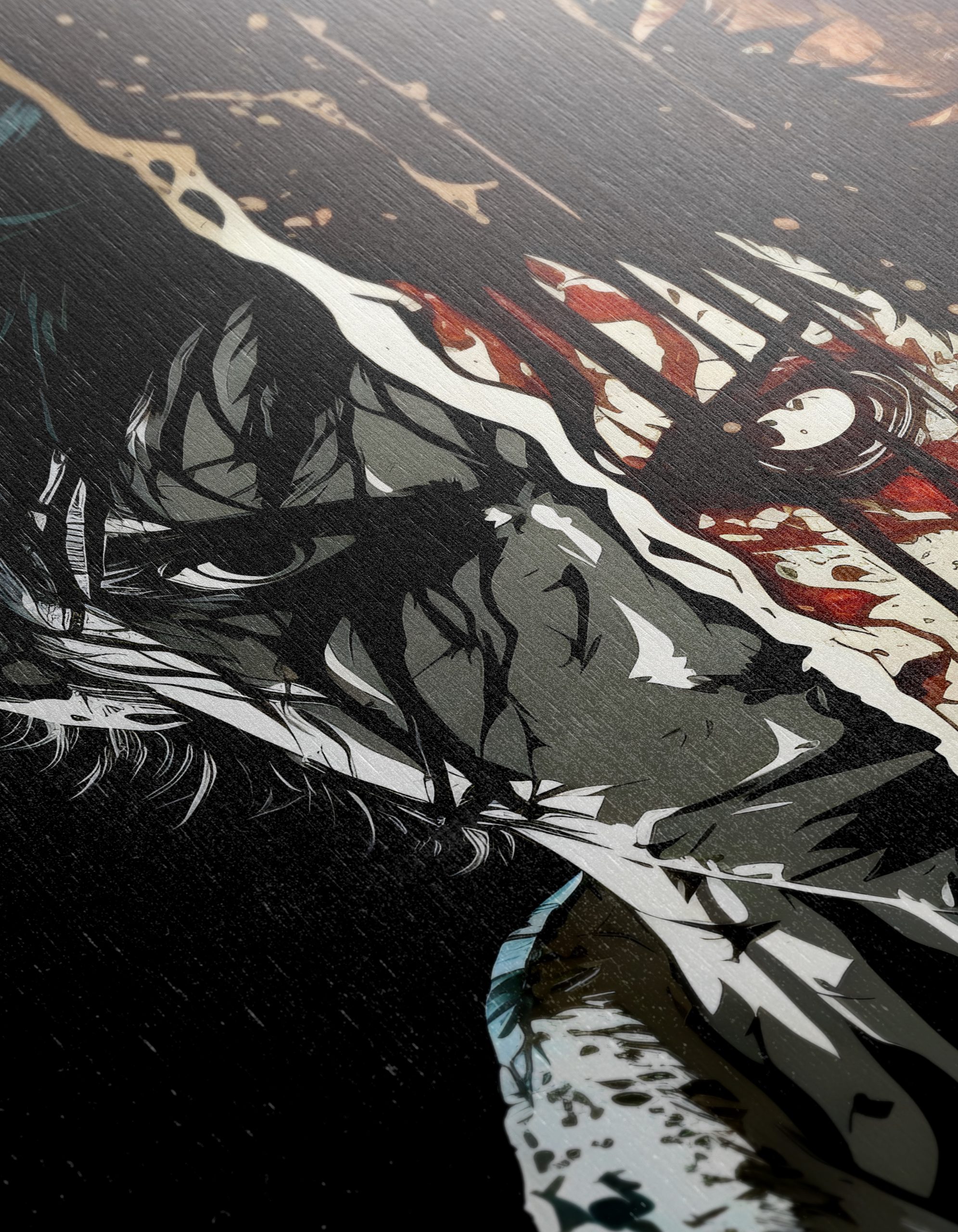 Demon Slayer Inspired Artistic Portrait - Image 12