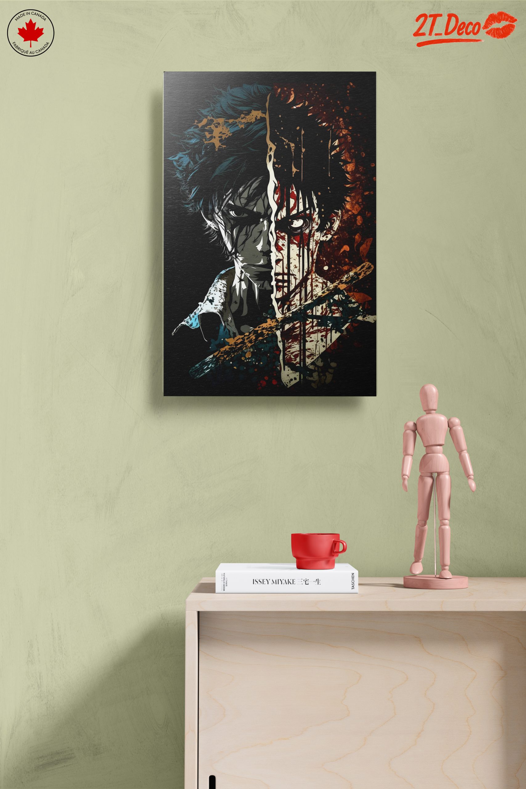 Demon Slayer Inspired Artistic Portrait - Image 14