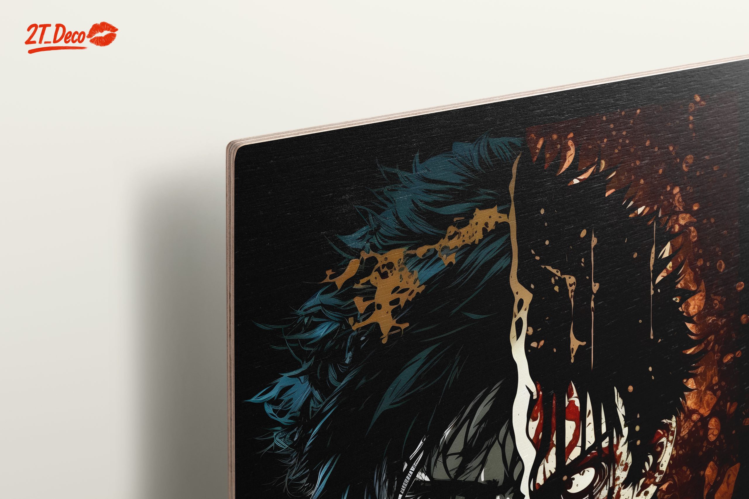 Demon Slayer Inspired Artistic Portrait - Image 15