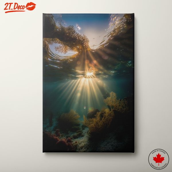 Stunning Abstract Marine Life Underwater Art