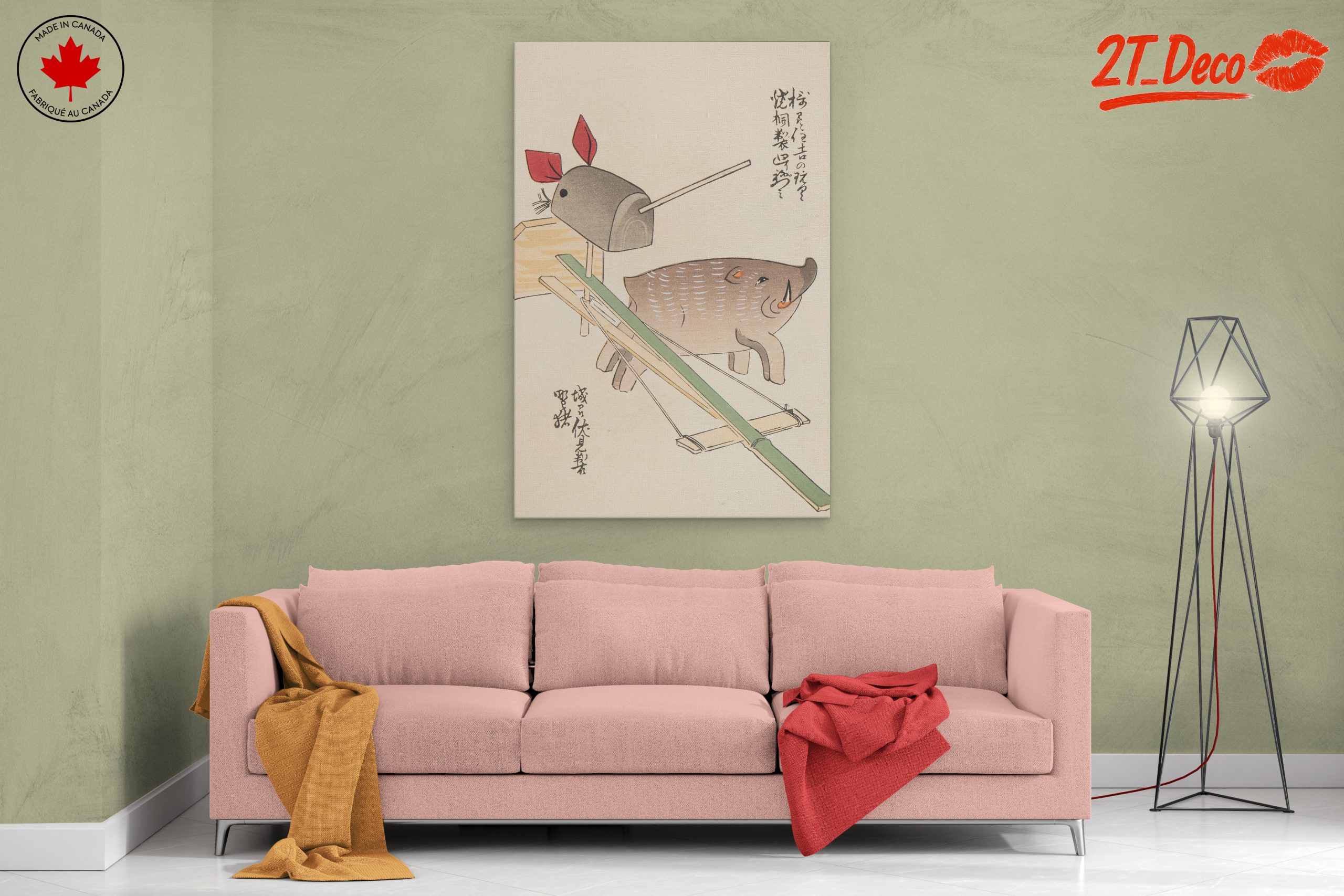 Artistic Representation of Animals in Traditional Style - Image 2
