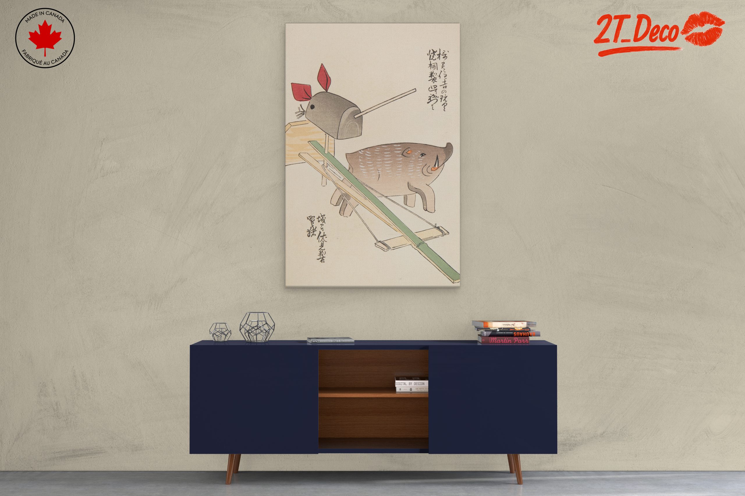 Artistic Representation of Animals in Traditional Style - Image 3