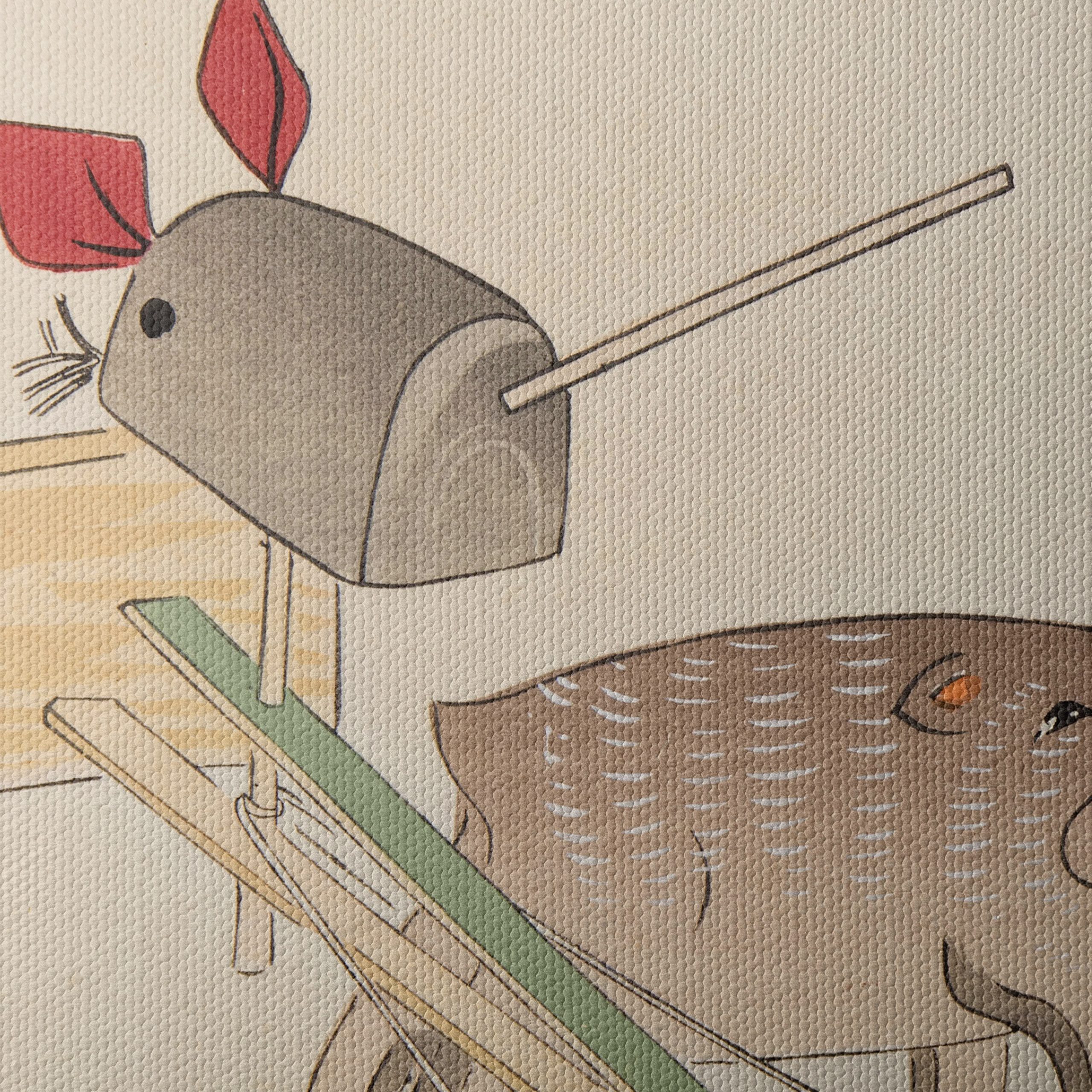 Artistic Representation of Animals in Traditional Style - Image 4