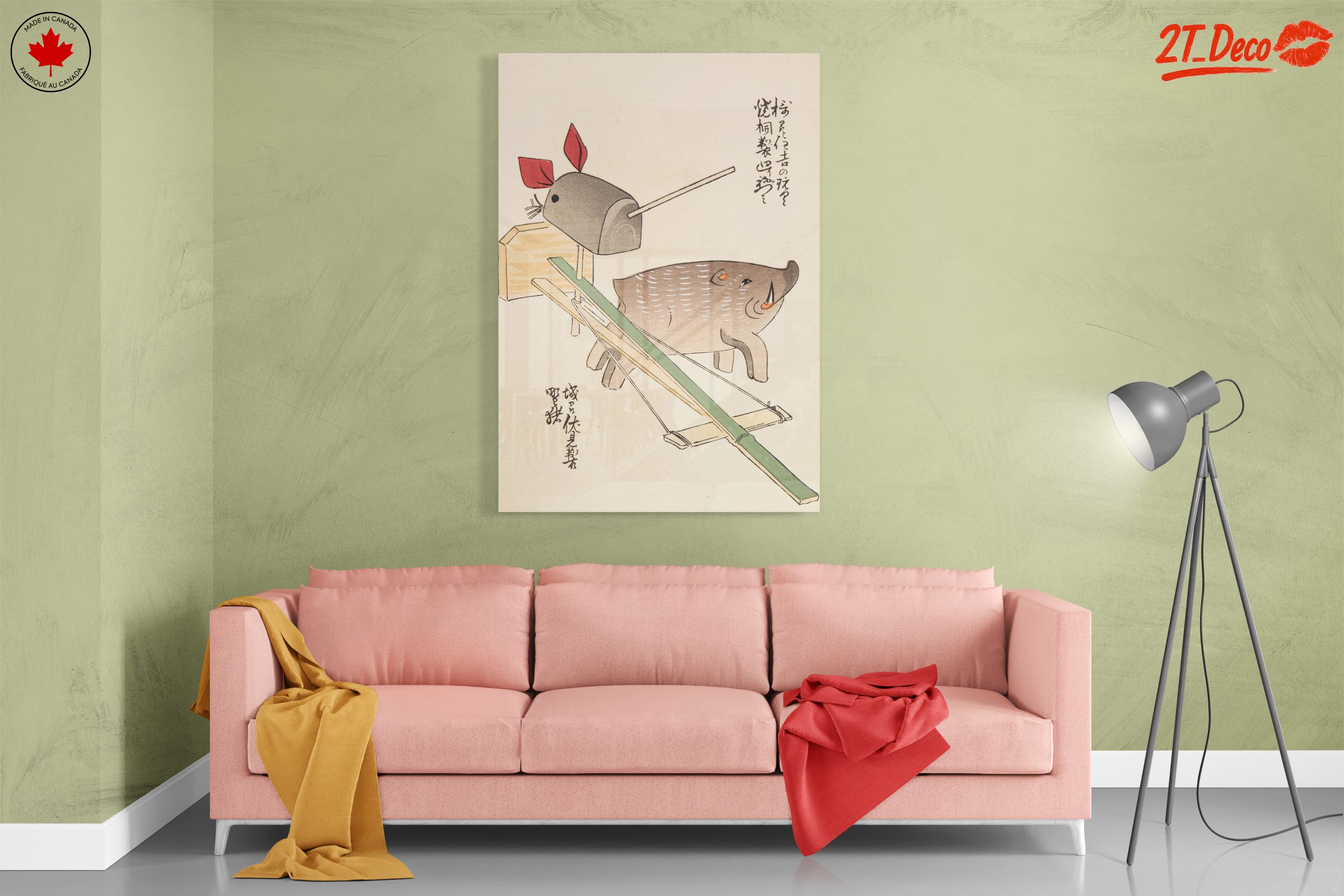 Artistic Representation of Animals in Traditional Style - Image 7