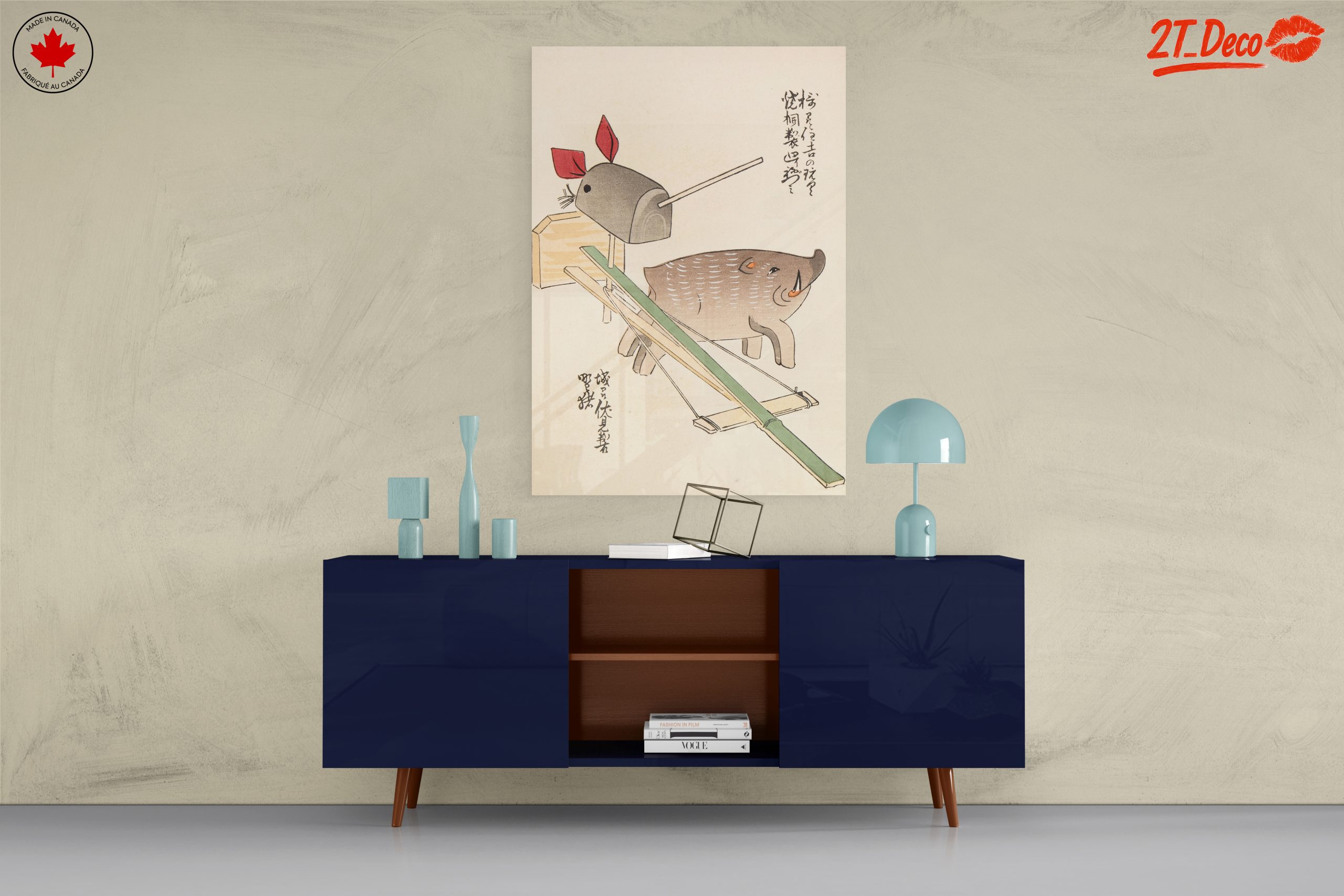 Artistic Representation of Animals in Traditional Style - Image 8