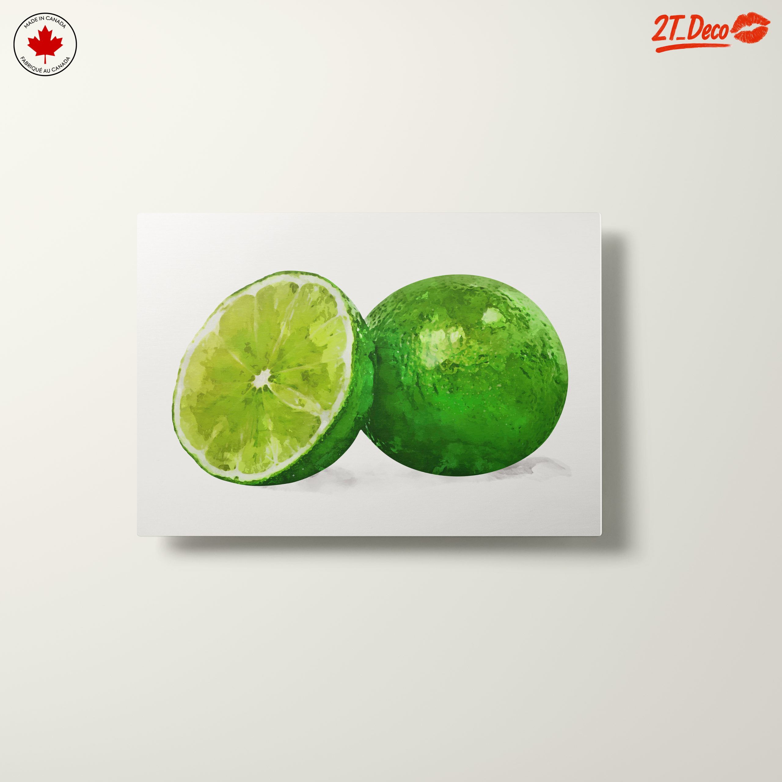 Stylized Lime Abstract Art - Image 10
