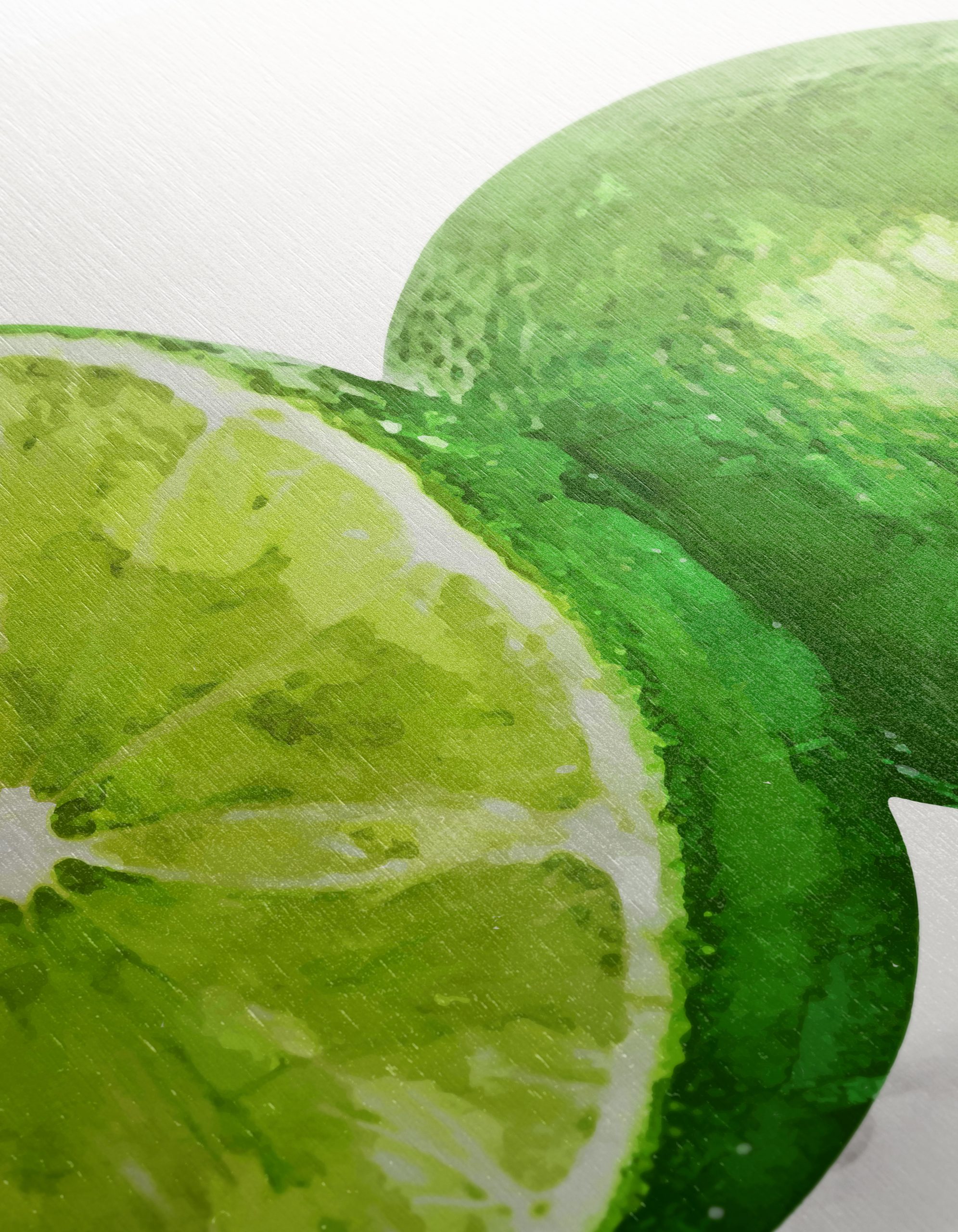 Stylized Lime Abstract Art - Image 12