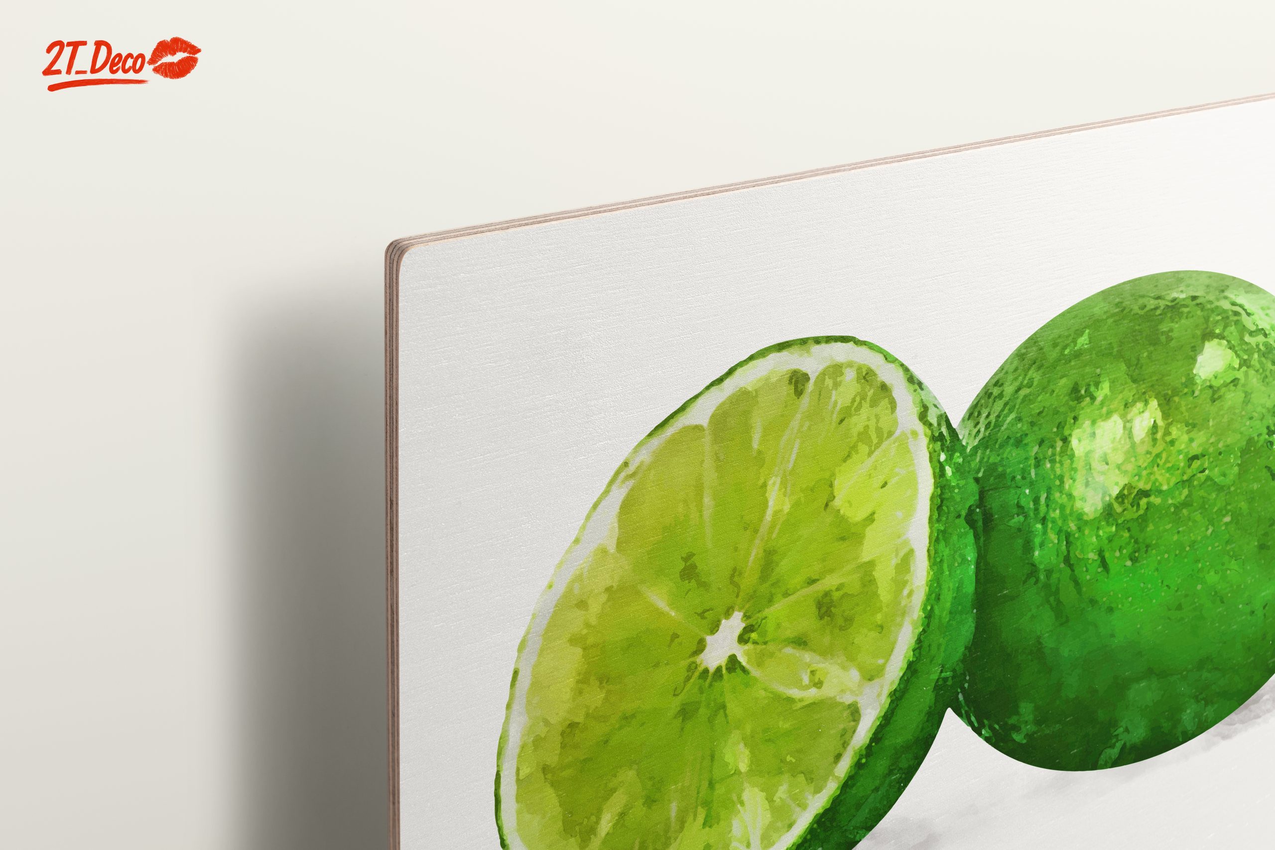 Stylized Lime Abstract Art - Image 15