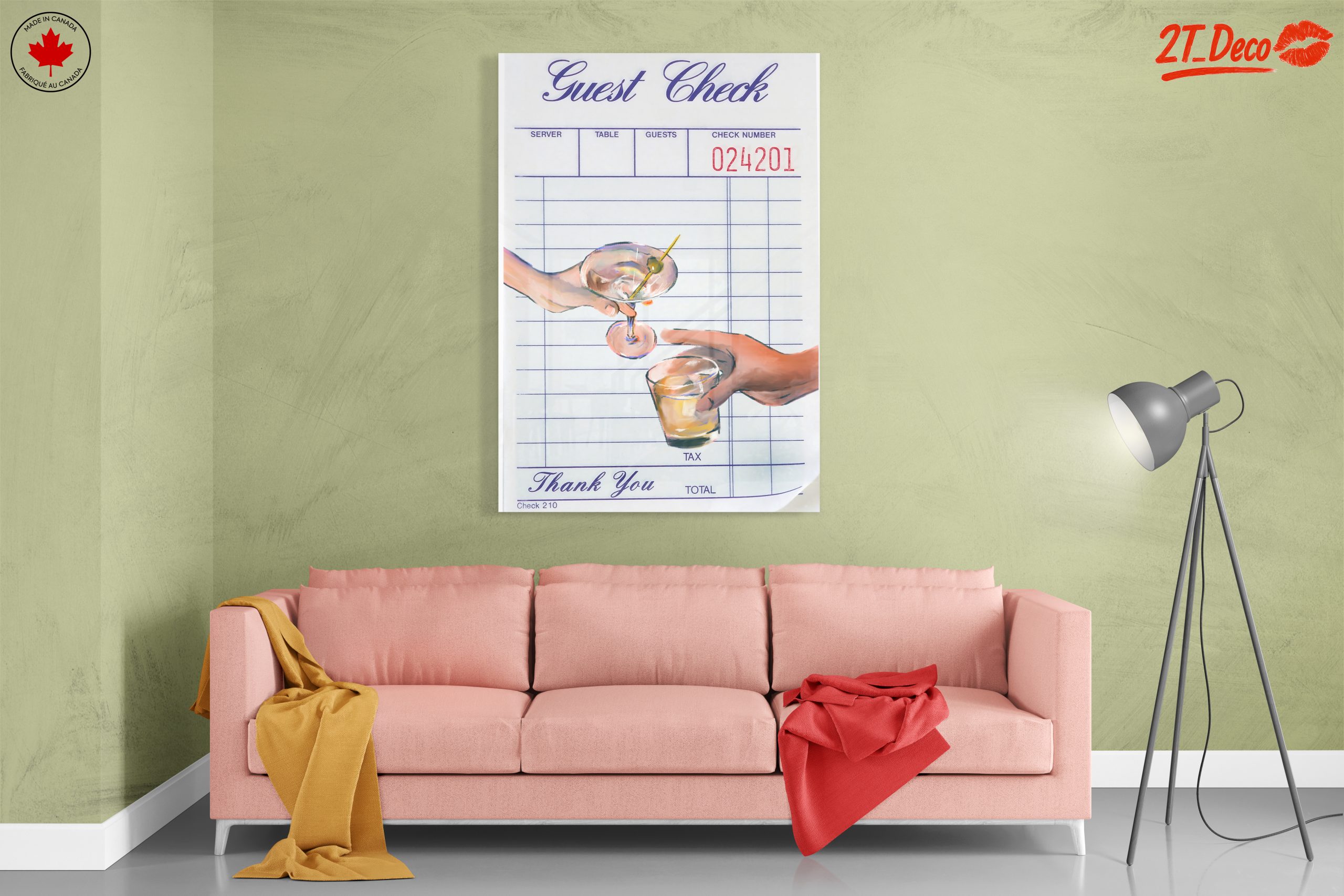 Cocktail Celebrations on Guest Check Artwork - Image 7