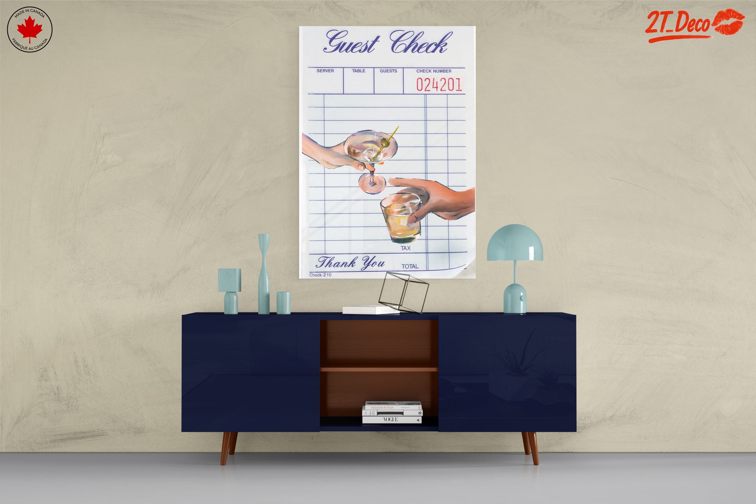 Cocktail Celebrations on Guest Check Artwork - Image 8