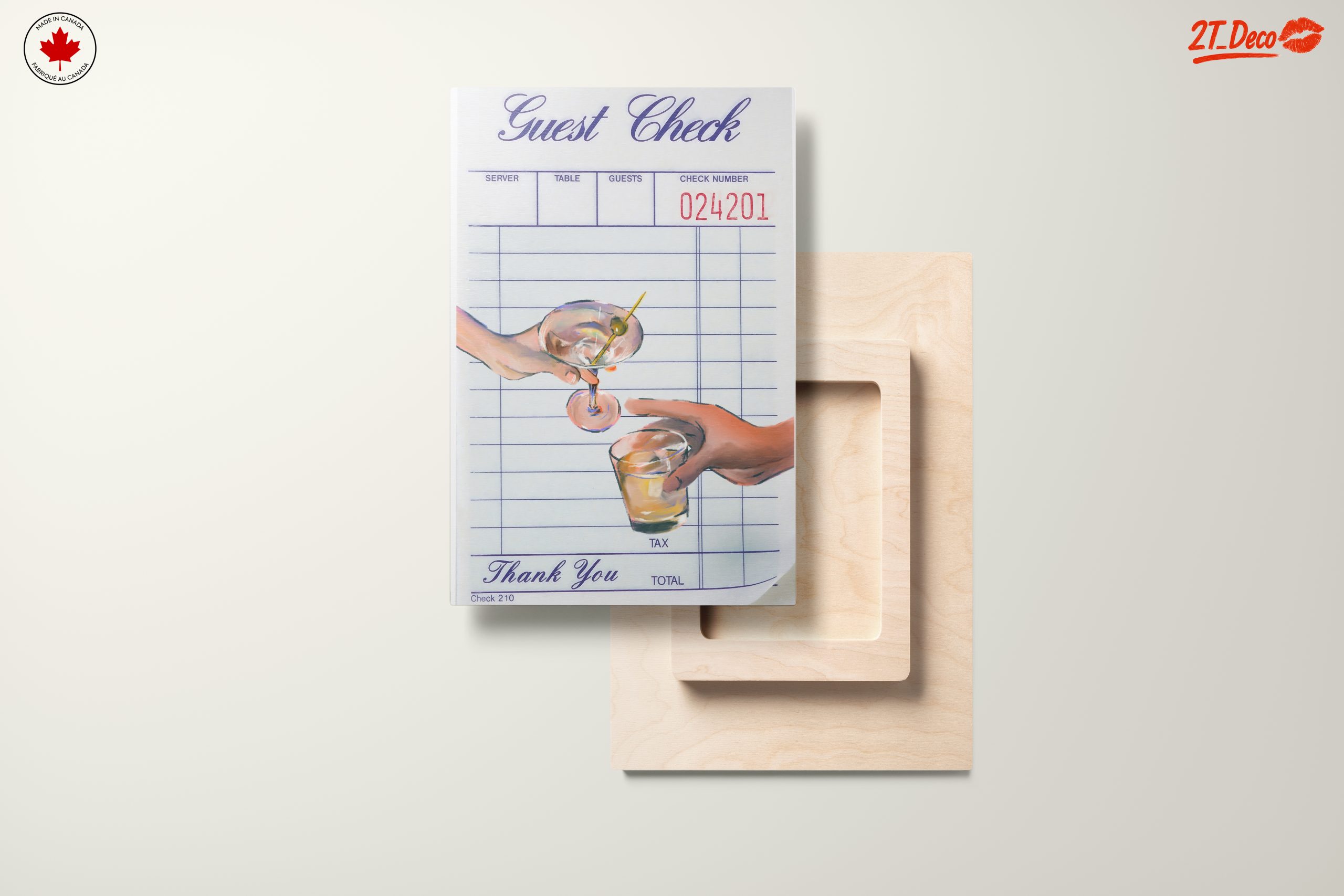 Cocktail Celebrations on Guest Check Artwork - Image 11