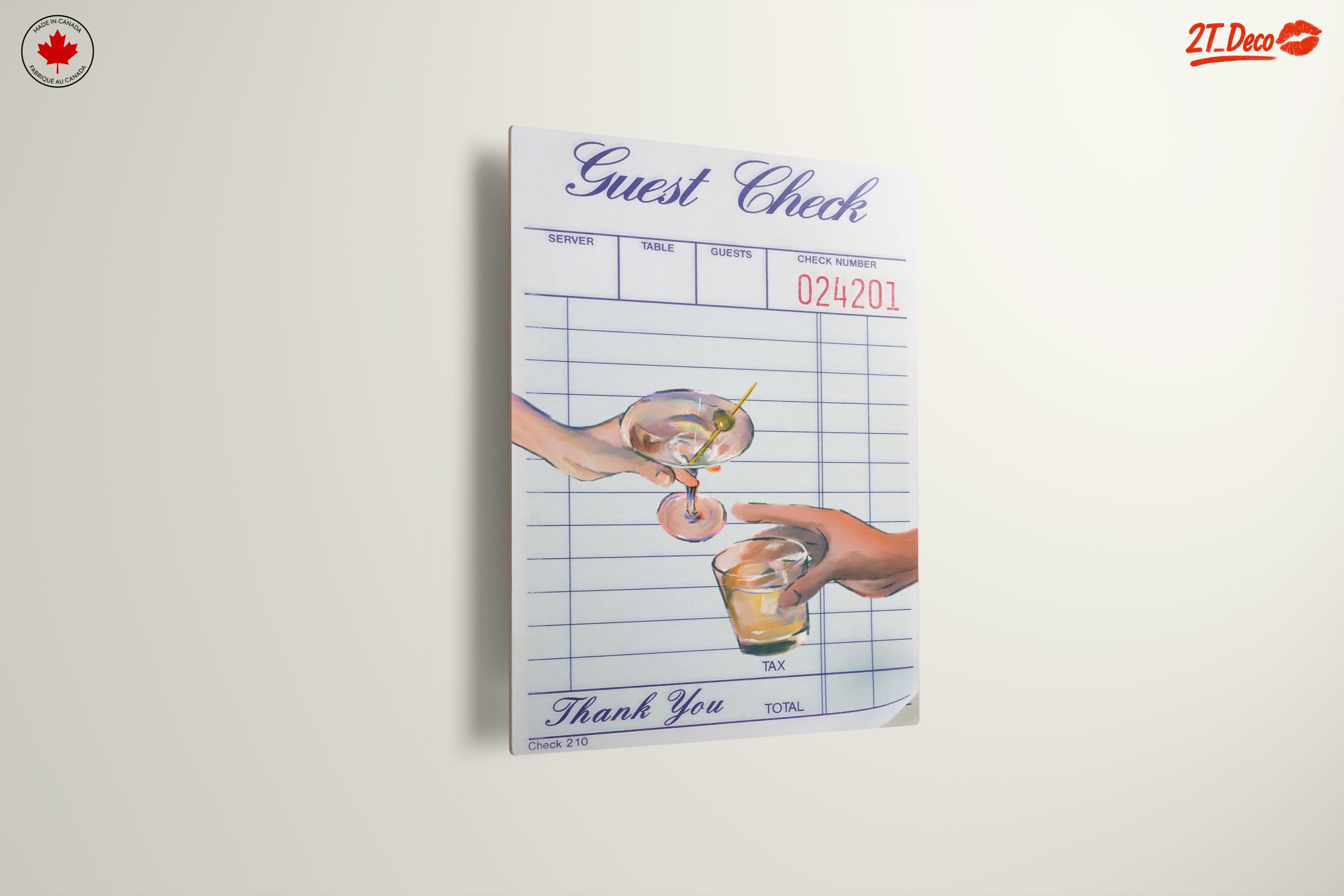 Cocktail Celebrations on Guest Check Artwork - Image 13