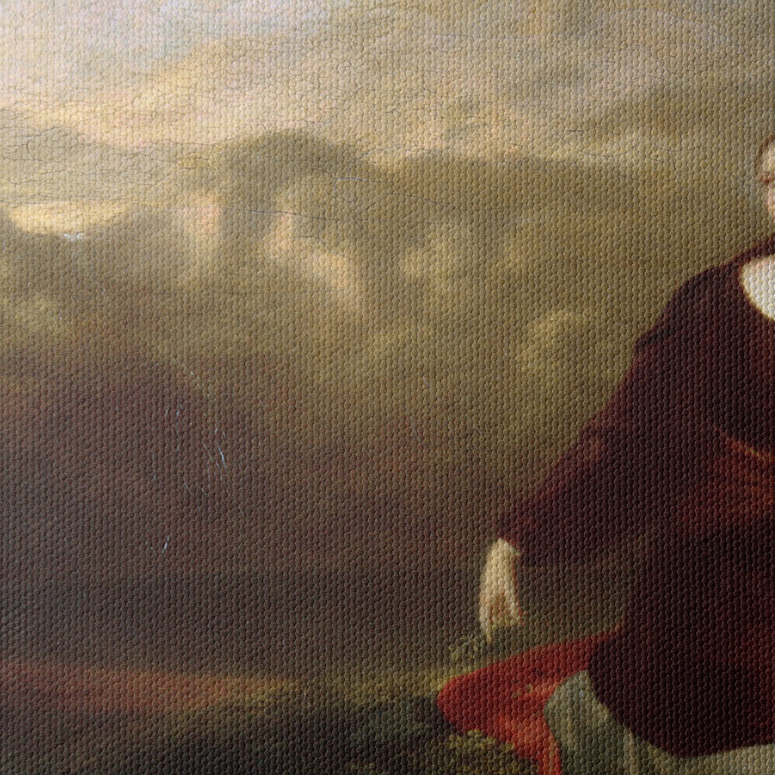 Elegant Contemporary Portrait in Serene Landscape - Image 4