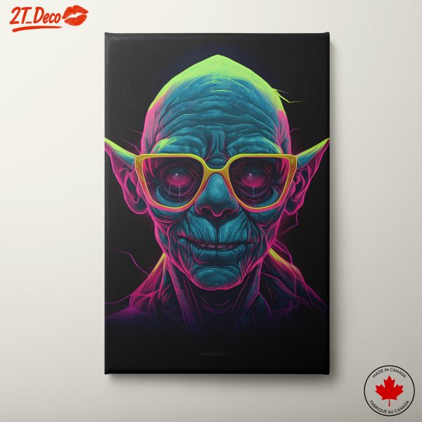 Vibrant Sci-Fi Character Artwork
