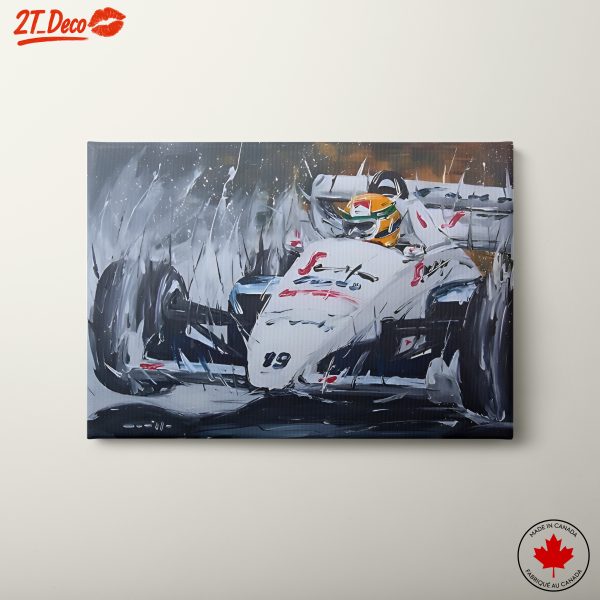 Dynamic Motorsport Race Scene Artwork