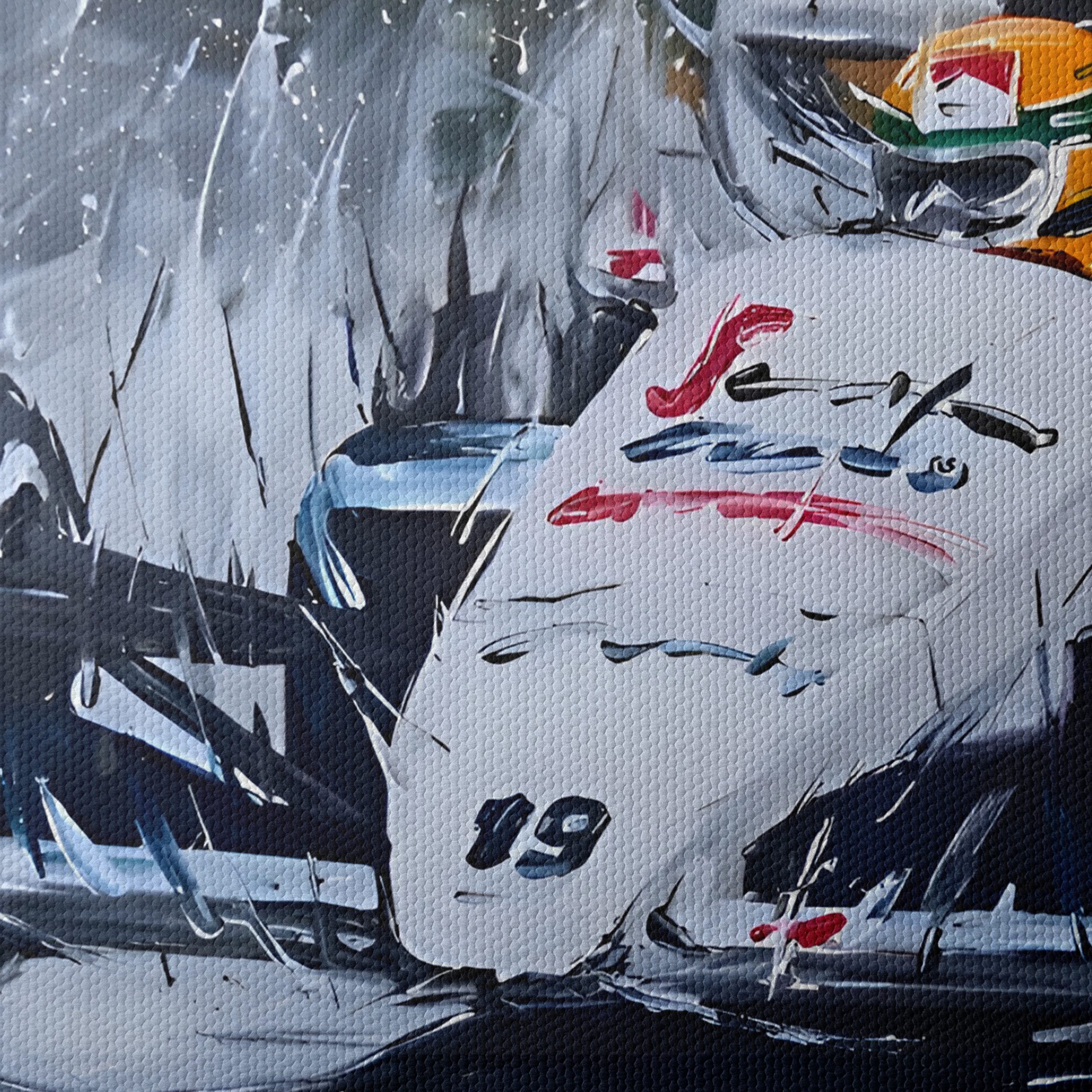 Dynamic Motorsport Race Scene Artwork - Image 4