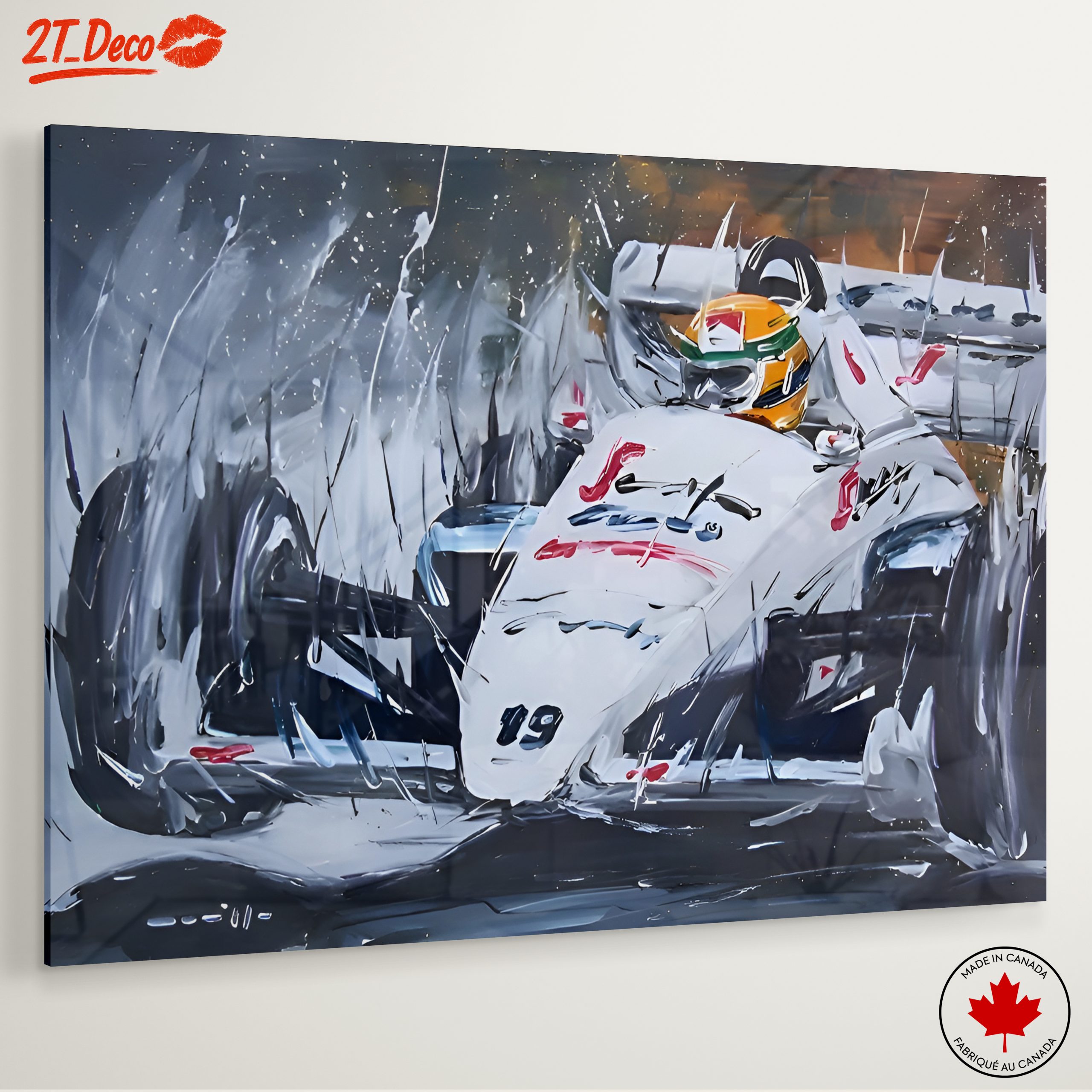 Dynamic Motorsport Race Scene Artwork - Image 6