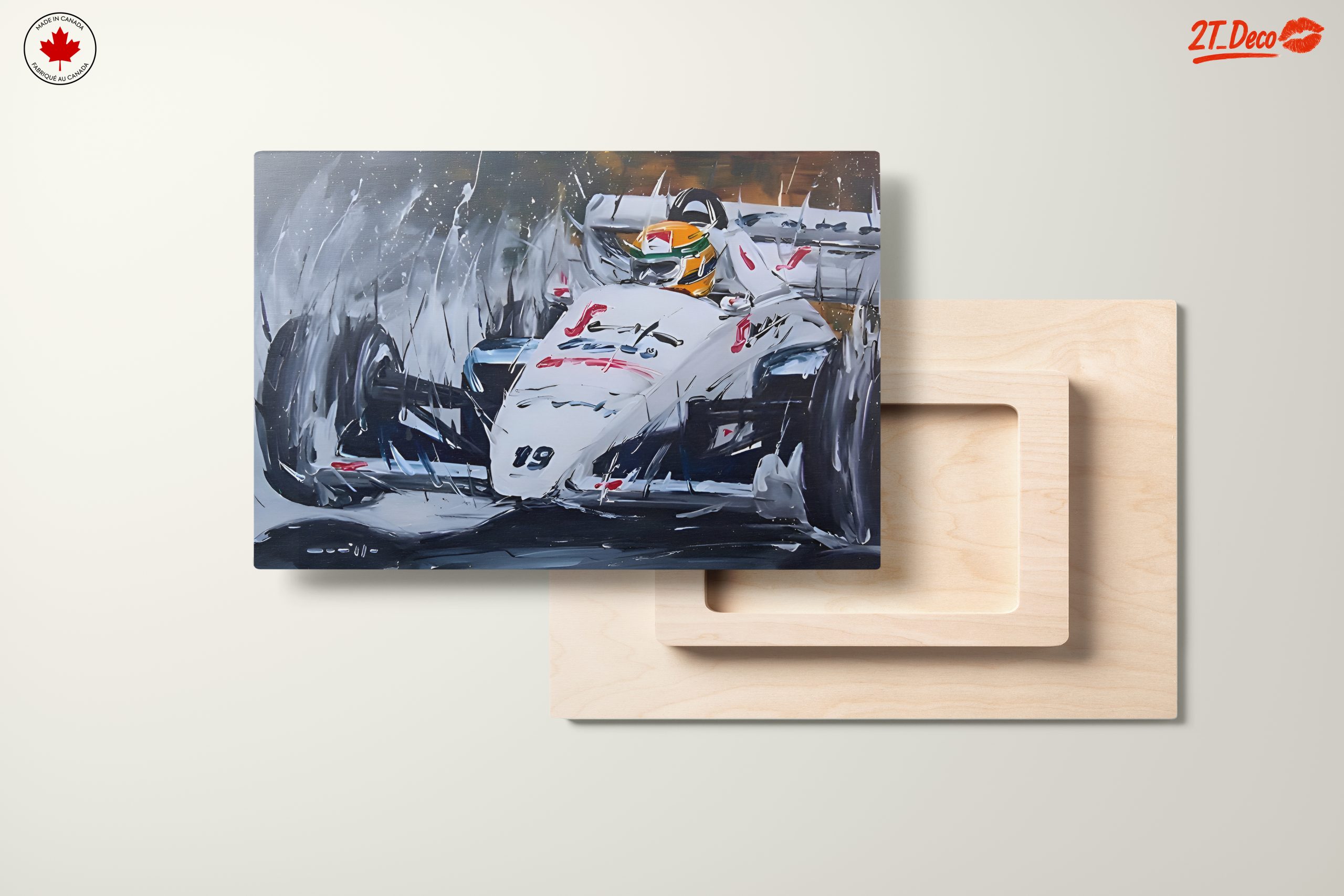 Dynamic Motorsport Race Scene Artwork - Image 11