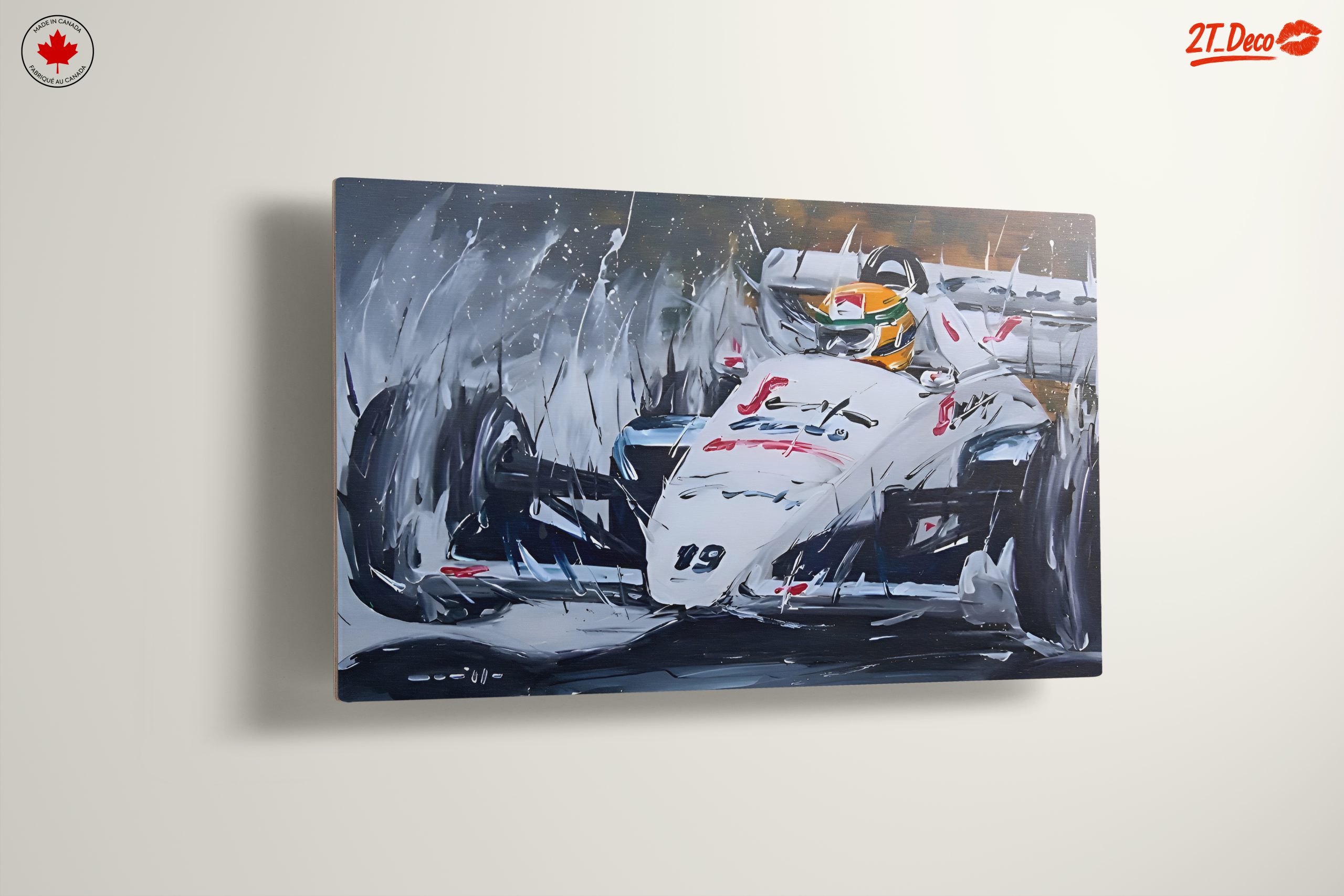 Dynamic Motorsport Race Scene Artwork - Image 13