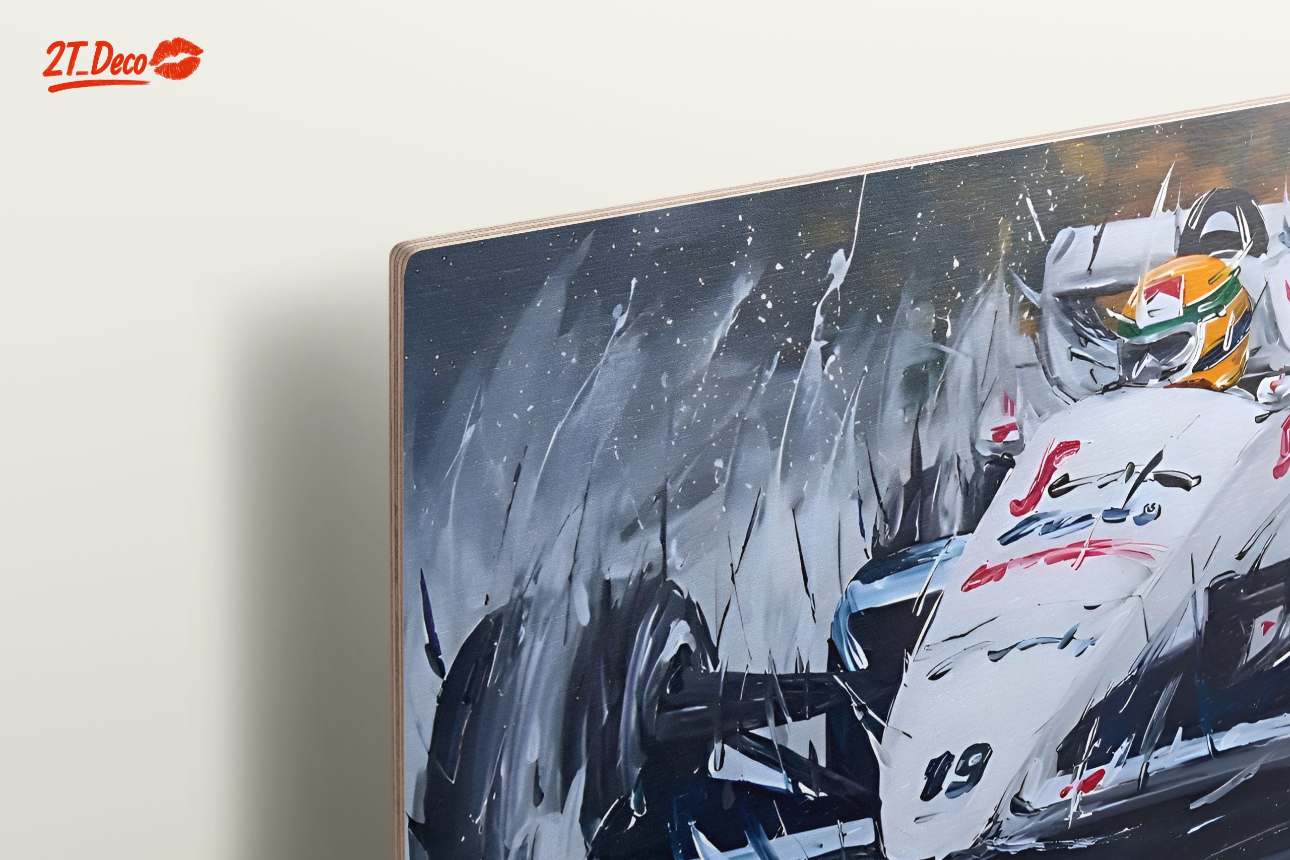 Dynamic Motorsport Race Scene Artwork - Image 15