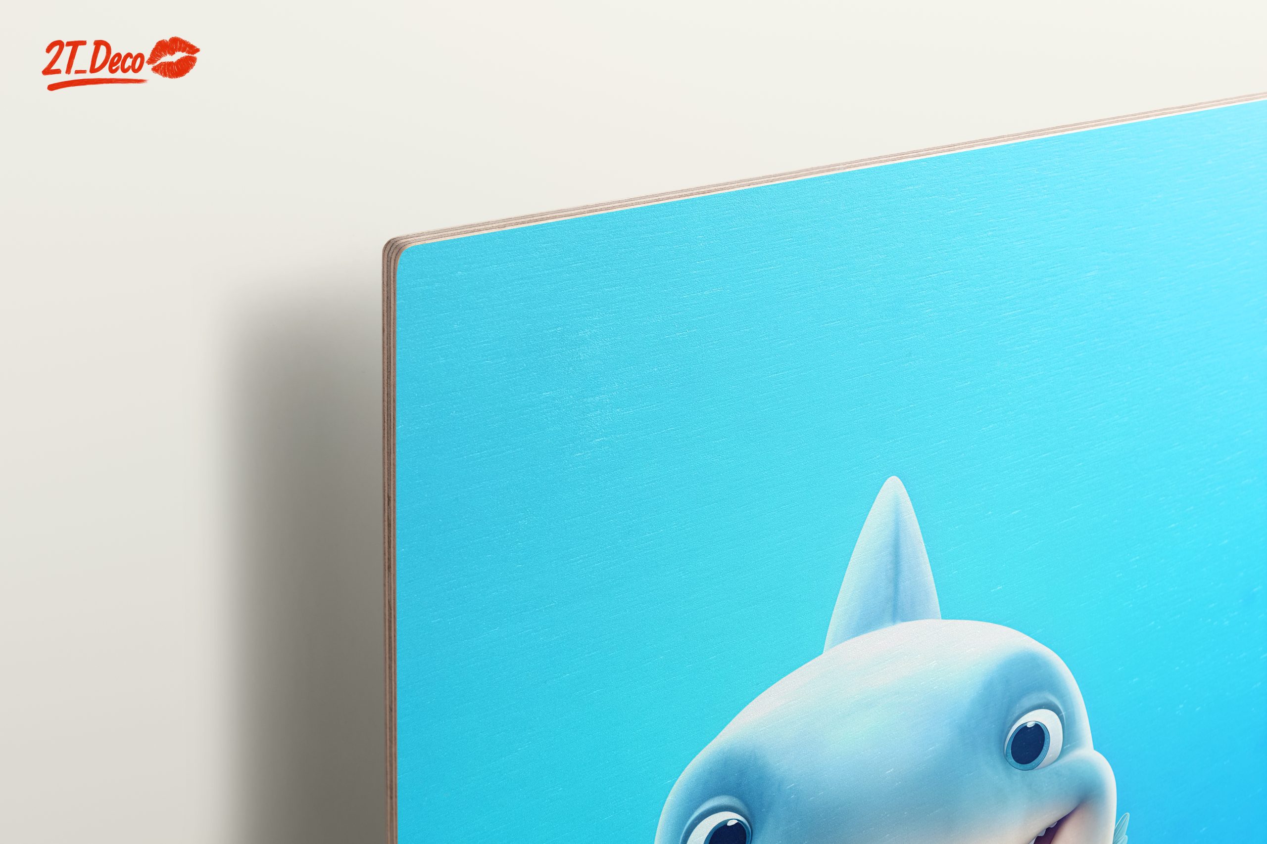 Cute Smiling Shark Underwater Art - Image 15