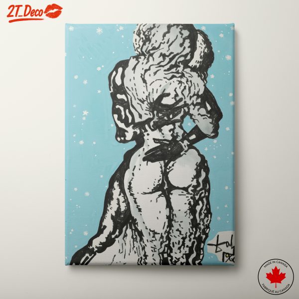 Stylized Abstract Figure Artwork 4