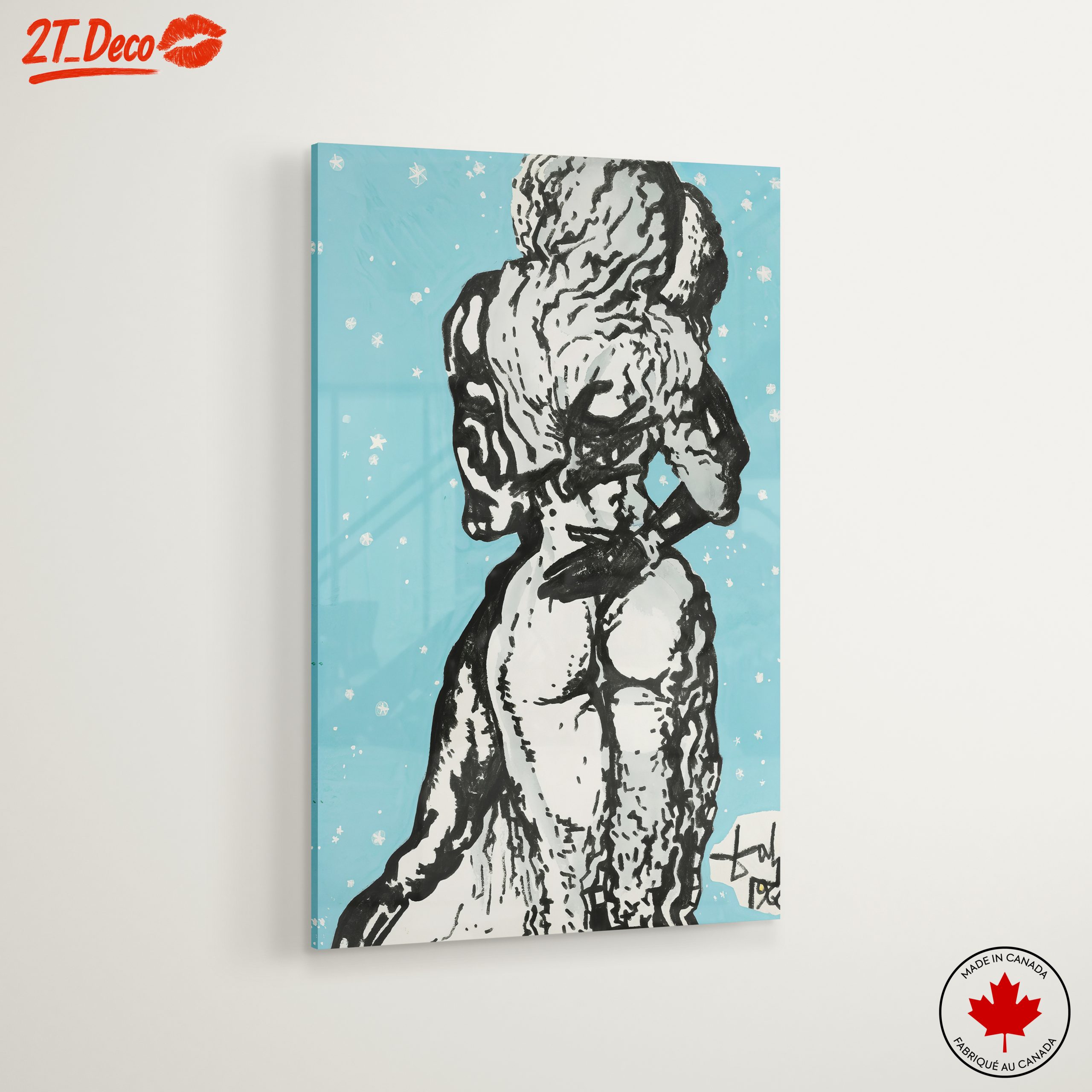 Stylized Abstract Figure Artwork 4 - Image 6