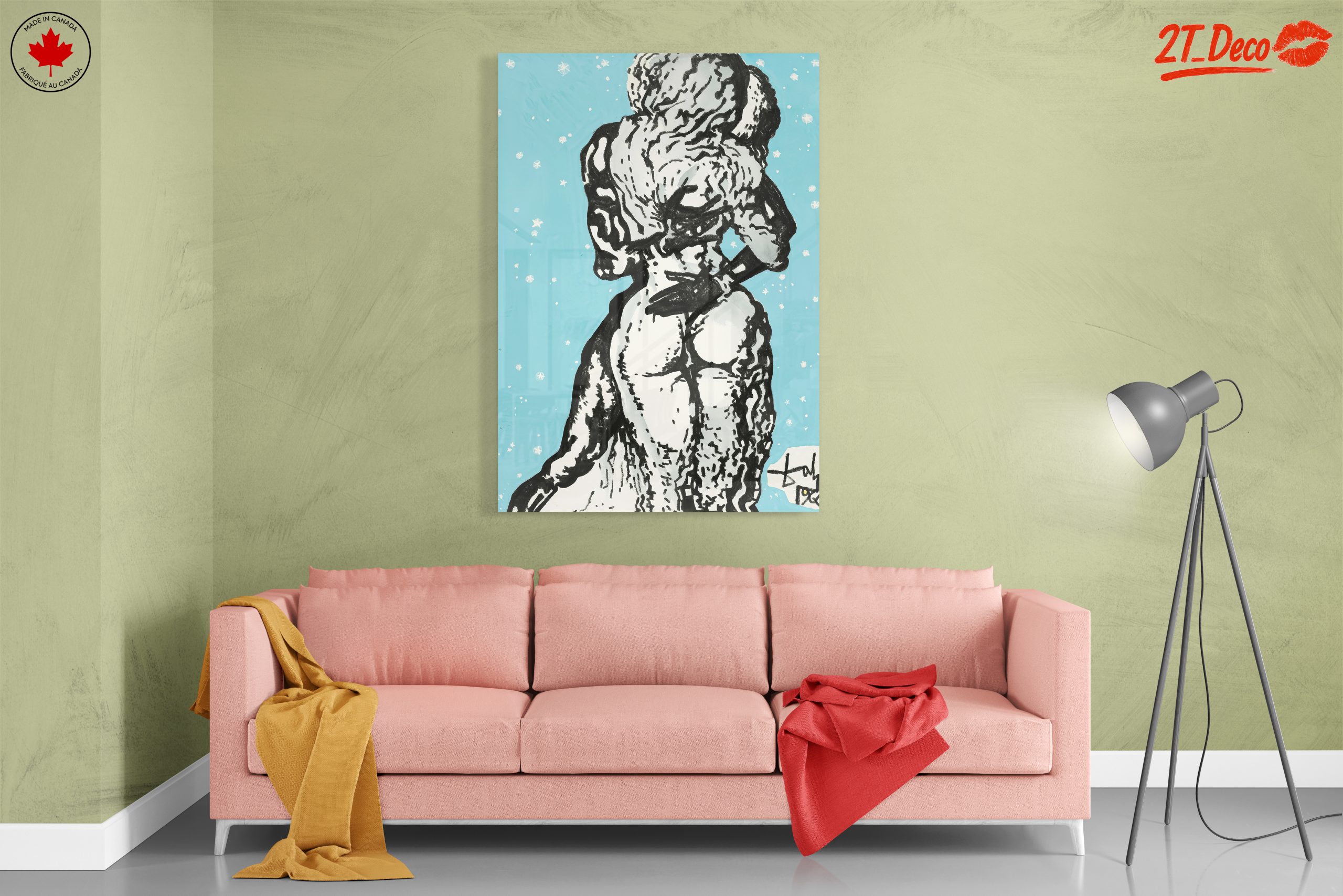 Stylized Abstract Figure Artwork 4 - Image 7