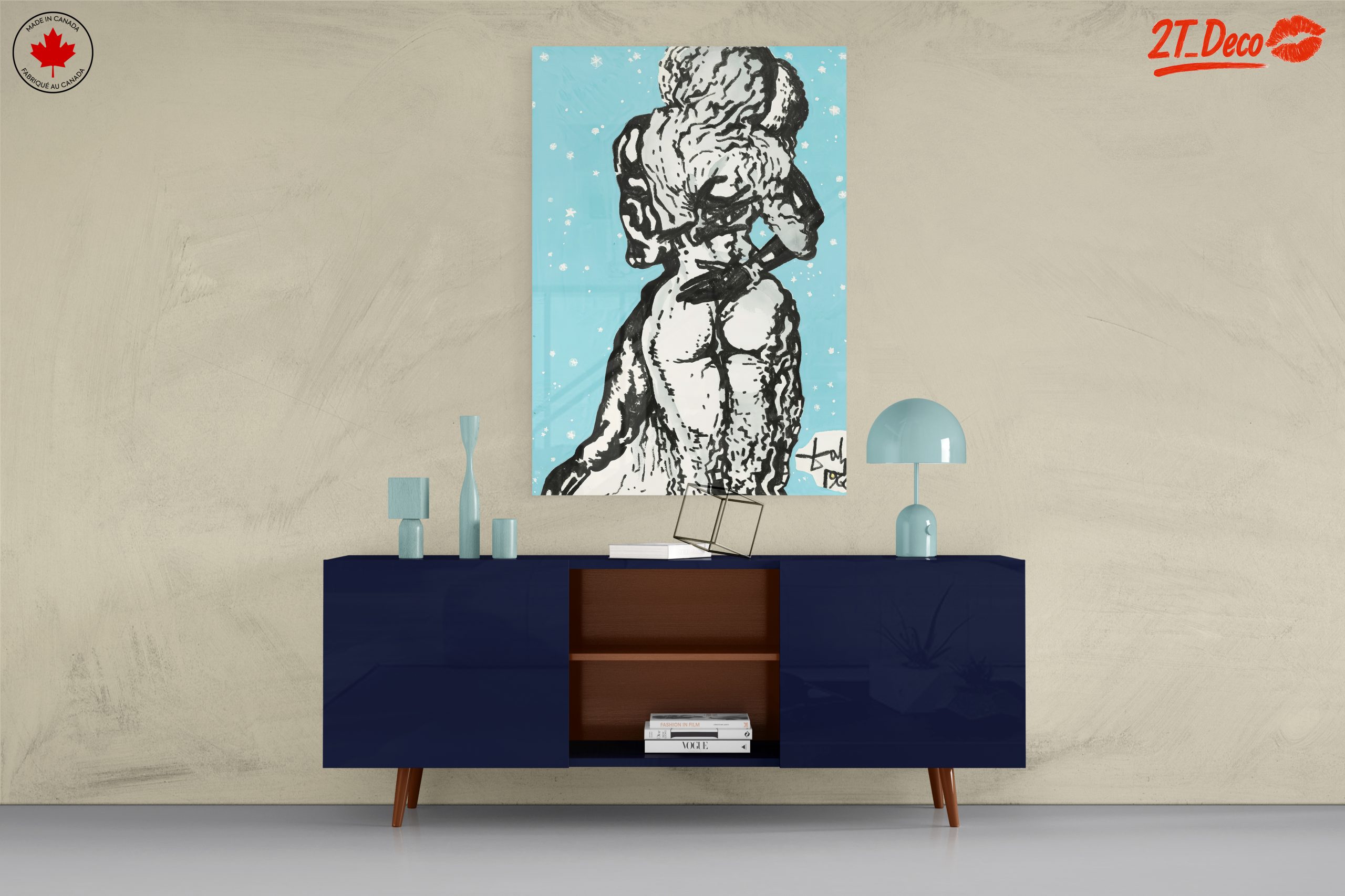 Stylized Abstract Figure Artwork 4 - Image 8