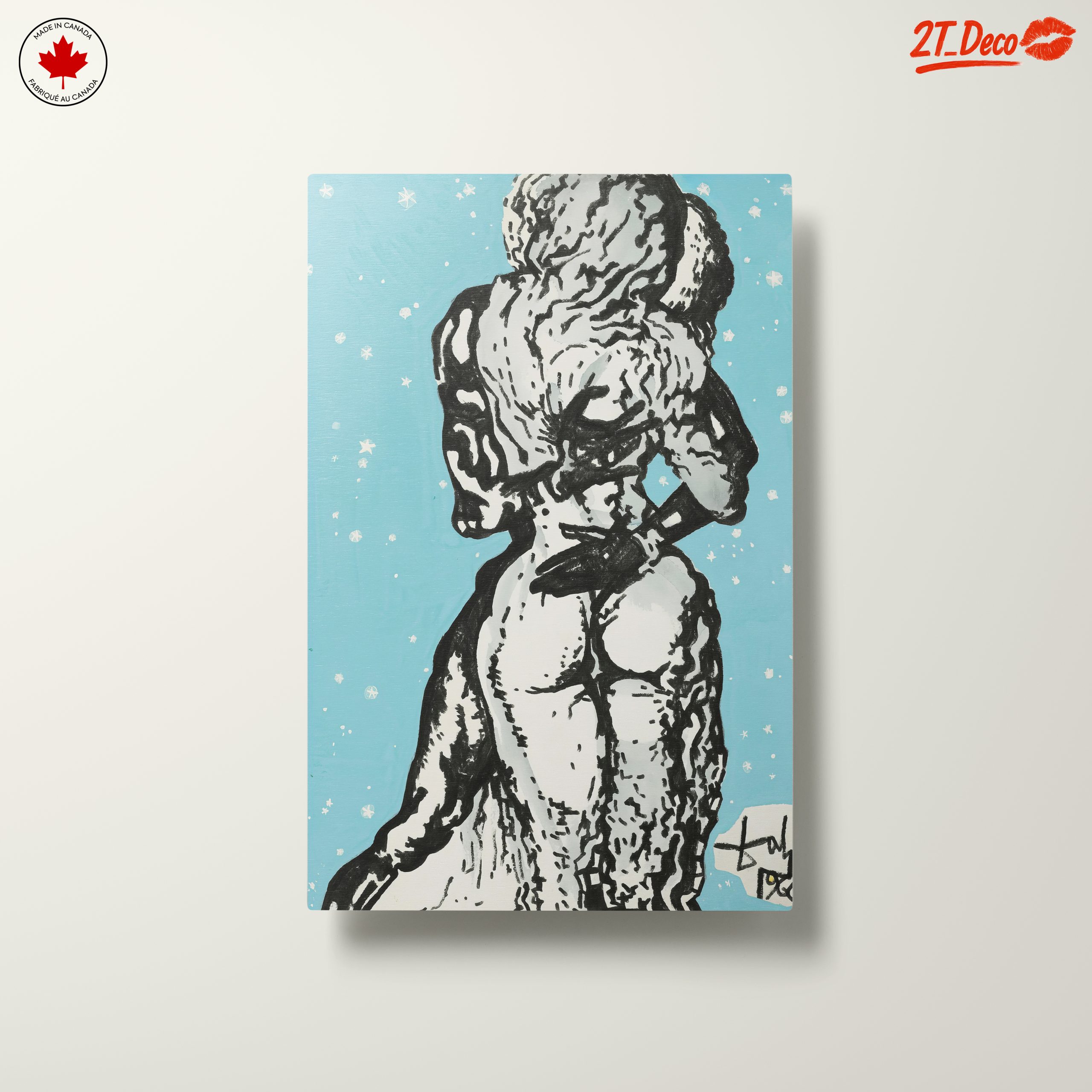 Stylized Abstract Figure Artwork 4 - Image 10