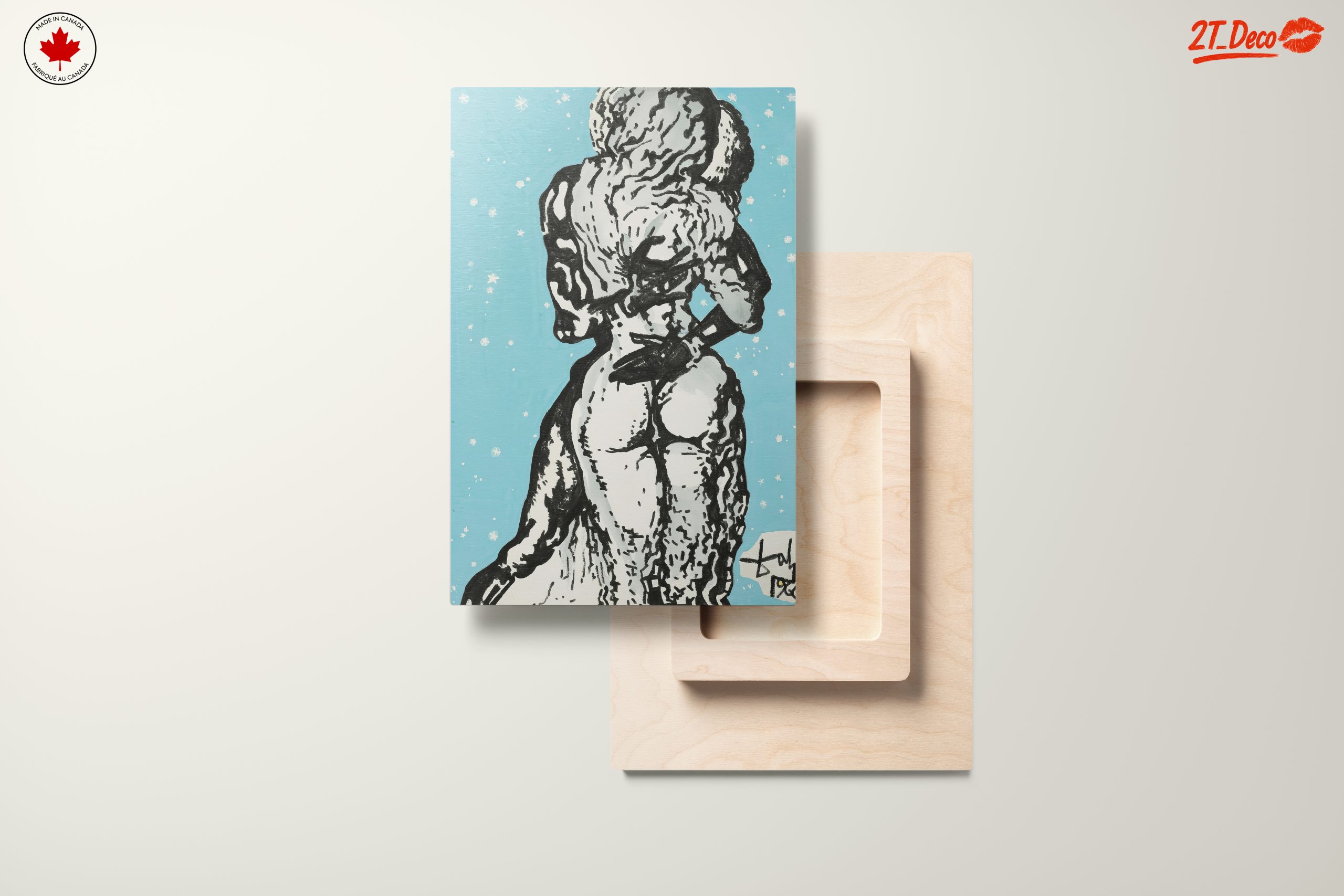 Stylized Abstract Figure Artwork 4 - Image 11